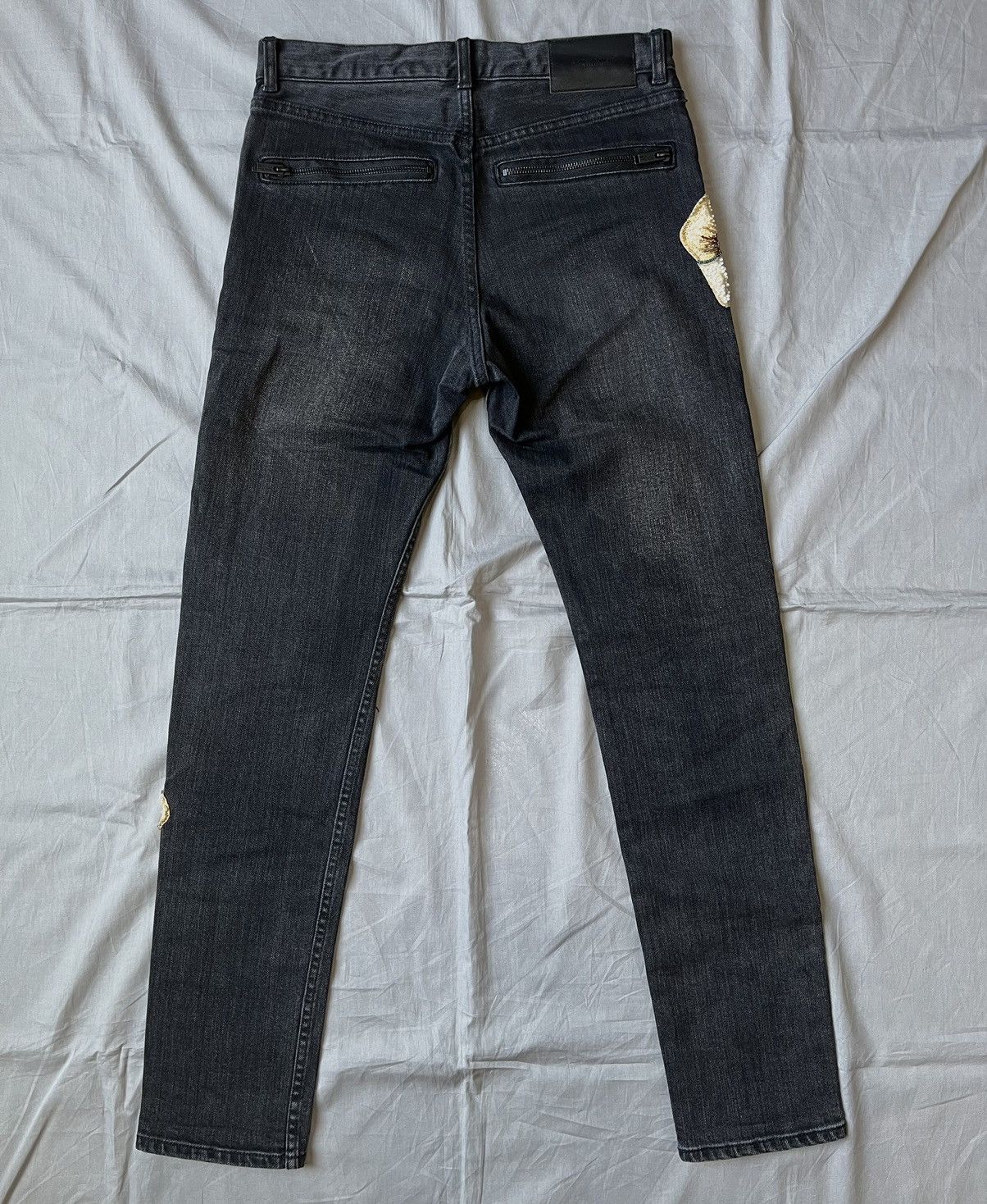 Undercover Undercover A/W23 Embellished D-Hand Denim Pants Size US 29 - 4 Thumbnail