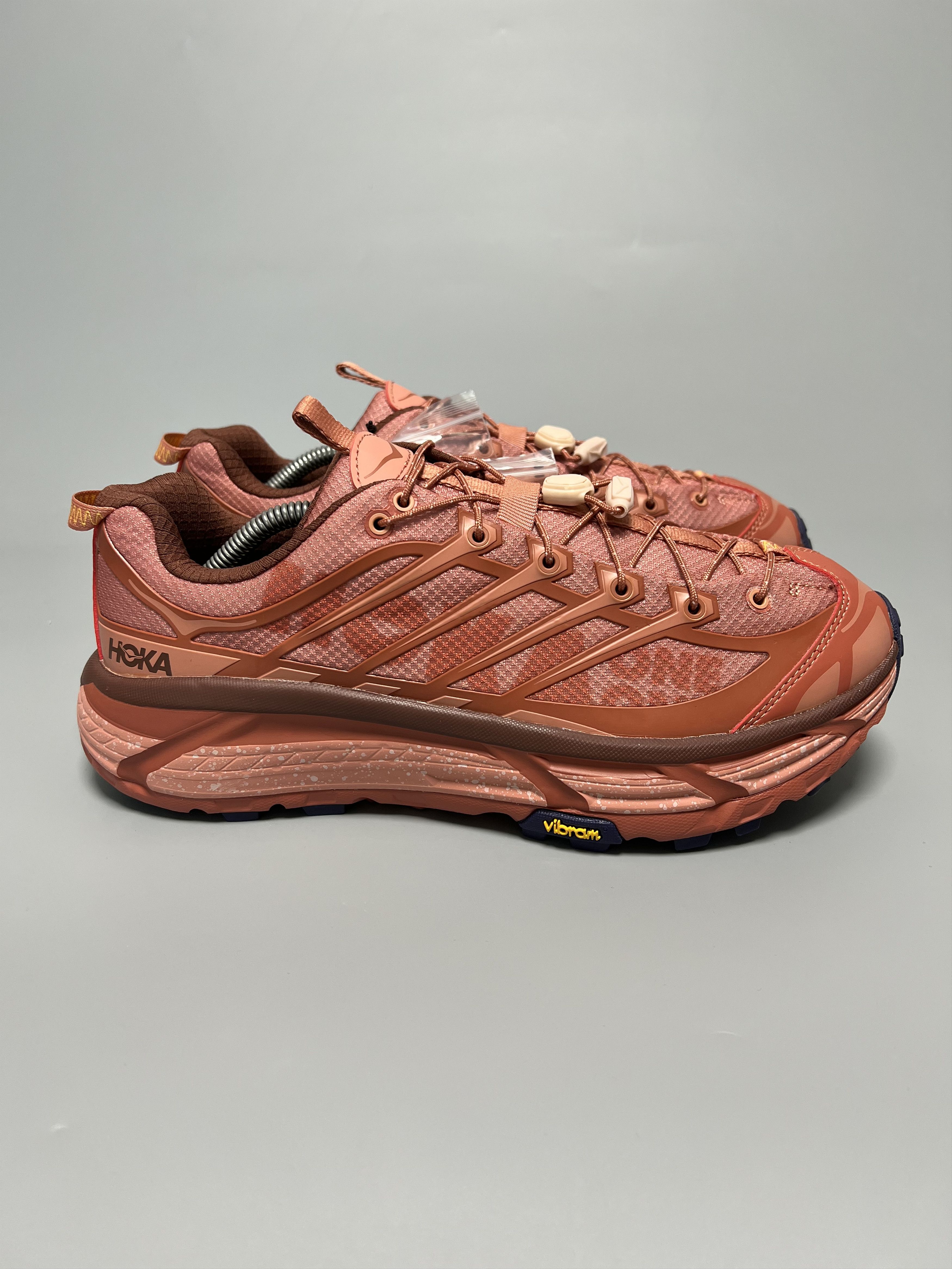Hoka One One U Mafate Three 2 Hiking Trail Running Shoes in Red, Men's (Size 10)