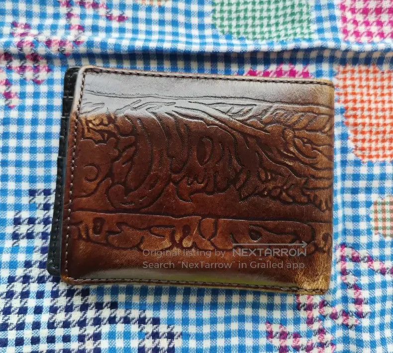 Vivienne Westwood vivienne westwood Vintage Embossed Leather Foldover Wallet Size ONE SIZE - 2 Thumbnail