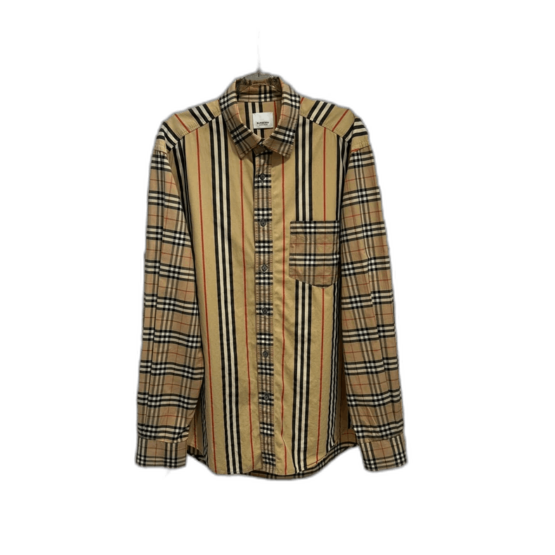 Burberry Burberry Classic Check Pocket Logo Shirt Size US M / EU 48-50 / 2 - 1 Thumbnail