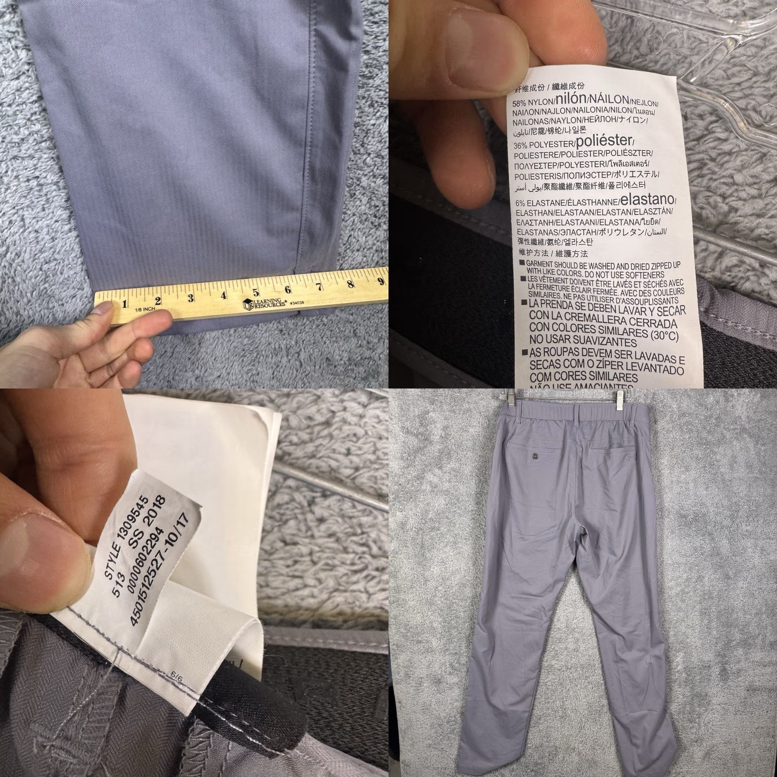Under Armour Under Armour Pants Mens 34x34 Showdown Golf Trouser Wicking Stretch Tech 1309545 Size US 34 / EU 50 - 8 Thumbnail