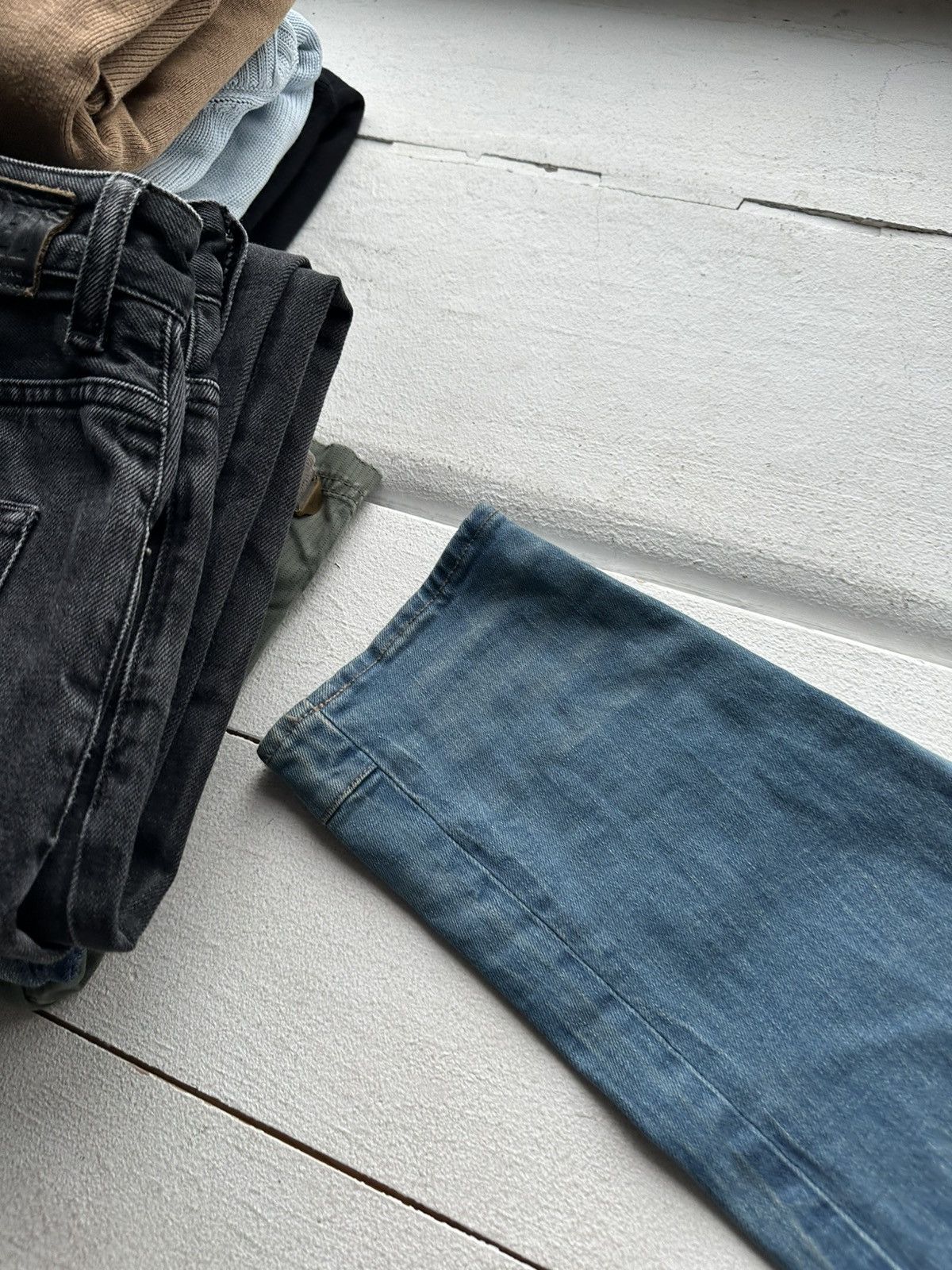 G-Star 🚨VNTG G STAR RAW BLUE FADED RARE AVANT GARDE JEANS Y2K Size 28" / US 6 / IT 42 - 9 Thumbnail