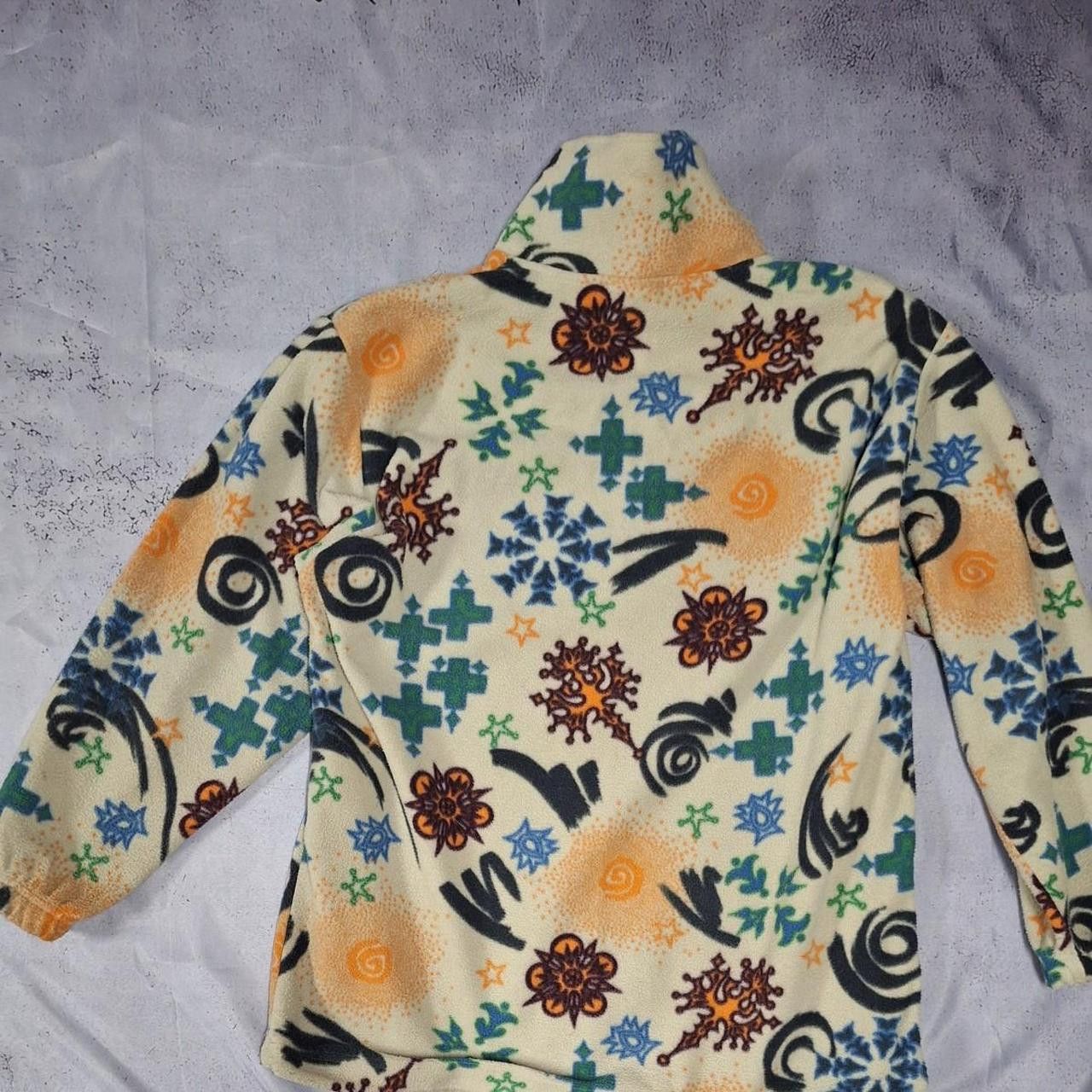 Other Crazy print fleece jacket with a unique design #fleecelove Size M / US 6-8 / IT 42-44 - 4 Thumbnail