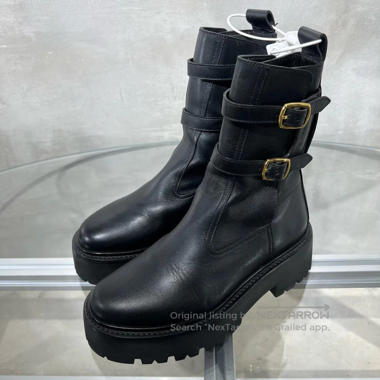 Celine CELINE Long boots Black Size US 5.5 / IT 35.5 - 1 Thumbnail