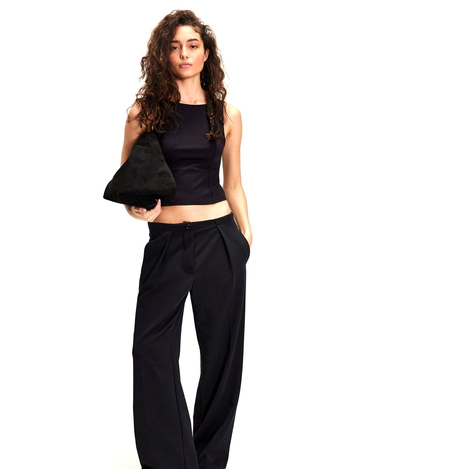 Free People Free People Just Getting Started Muscle Tank Black Size XL Size XL / US 12-14 / IT 48-50 - 3 Thumbnail