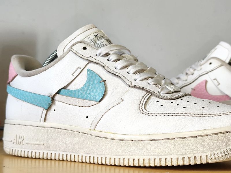 Nike Air Force 1 Low LXX Rose Blanc Aqua Size US 9 / EU 42 - 8 Thumbnail
