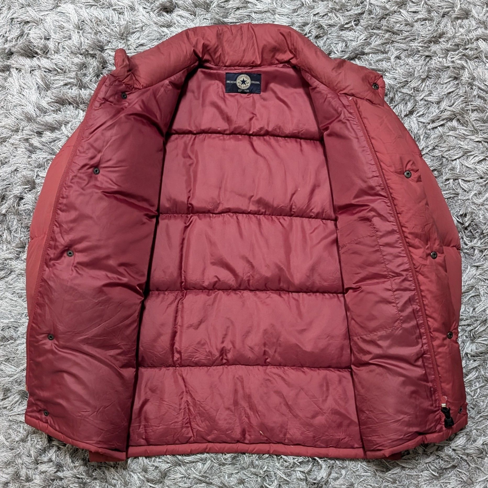 Converse Vintage Converse Down Jacket Puffer Winterwear Nuptse Swtr Size US M / EU 48-50 / 2 - 3 Thumbnail