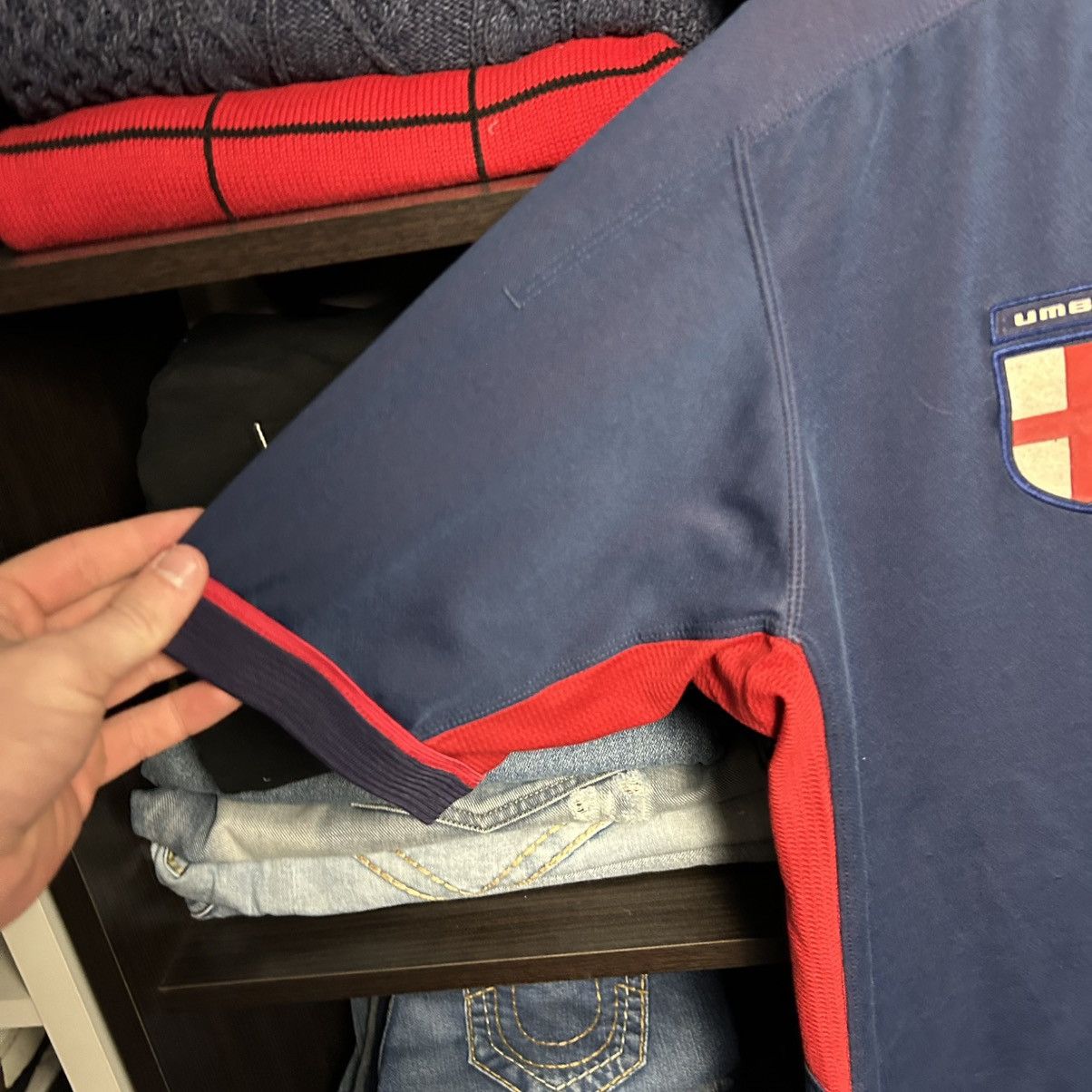 Umbro Vintage Umbro England 2004 Two sided national soccer jersey Size US M / EU 48-50 / 2 - 6 Thumbnail