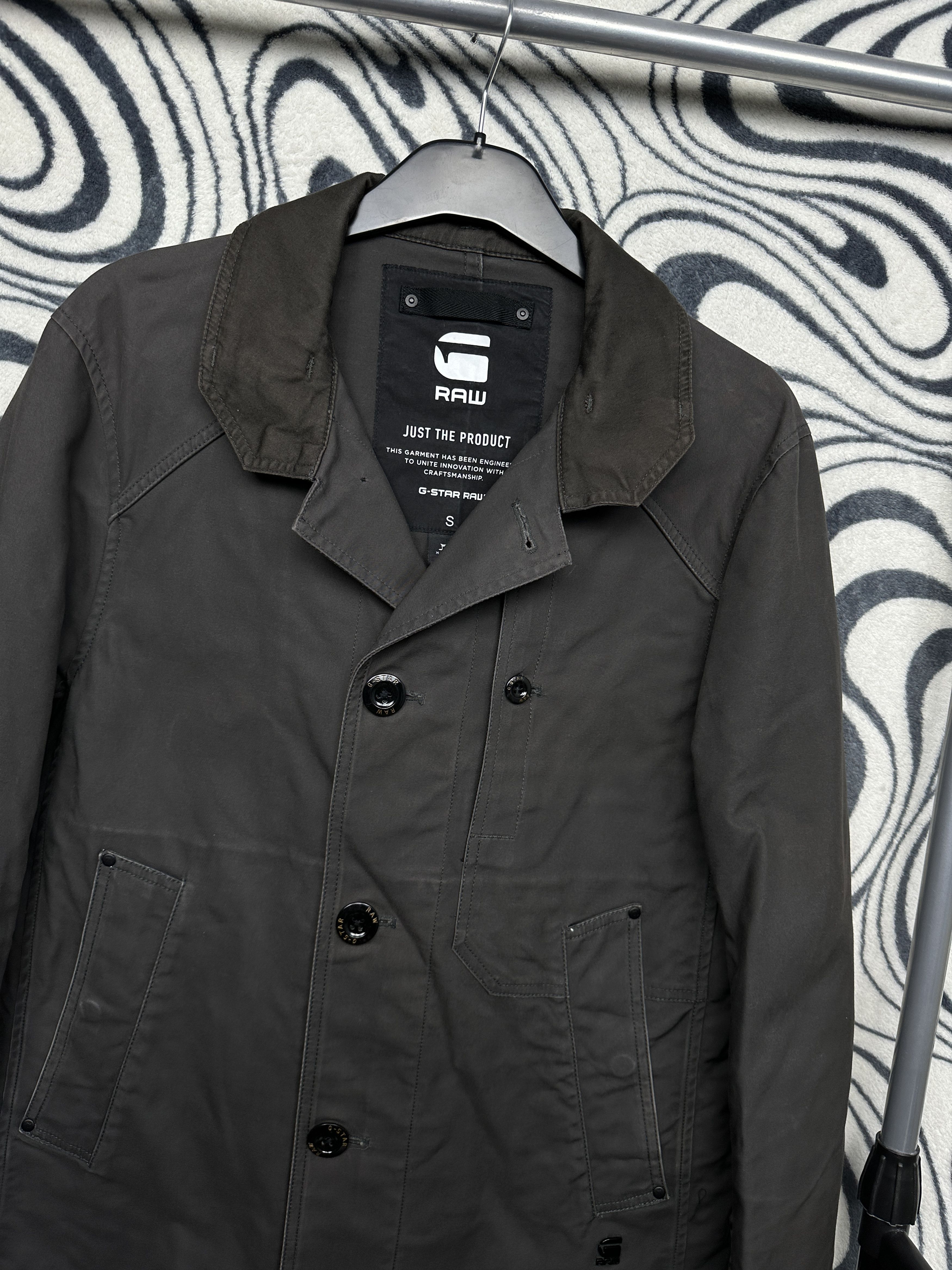 G-Star G Star Raw Mens Garber Trench Coat Jacket Size US S / EU 44-46 / 1 - 2 Thumbnail