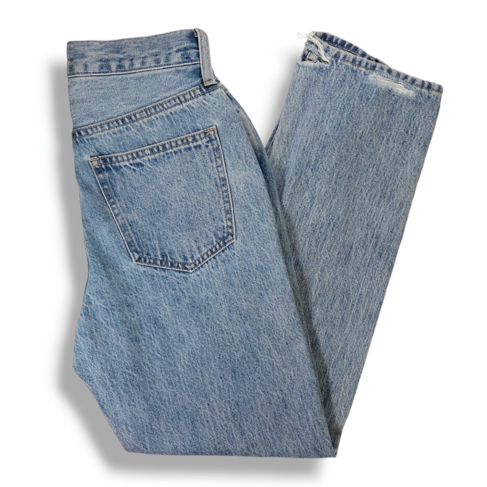 Pistola NWOT Pistola High-Rise Button Fly Straight Jeans Sz. 26x28 Size 26" / US 2 / IT 38 - 3 Thumbnail