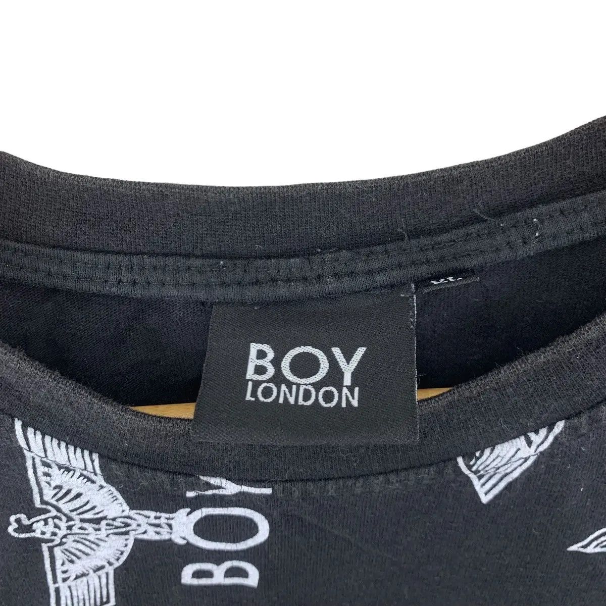 Boy London BOY LONDON PUNK Over Print Logo AOP Tee Shirt Top Size US XL / EU 56 / 4 - 4 Thumbnail