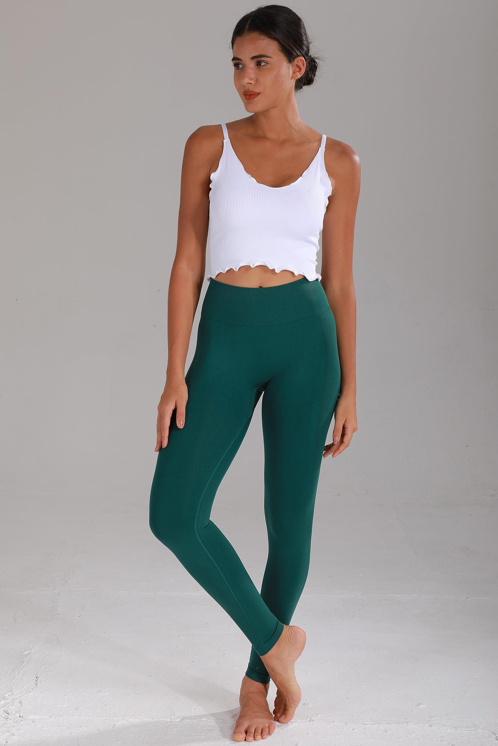 Other Women High Waisted Seamless Workout Leggings Gym Yoga Pants Size 32" / US 10 / IT 46 - 4 Thumbnail