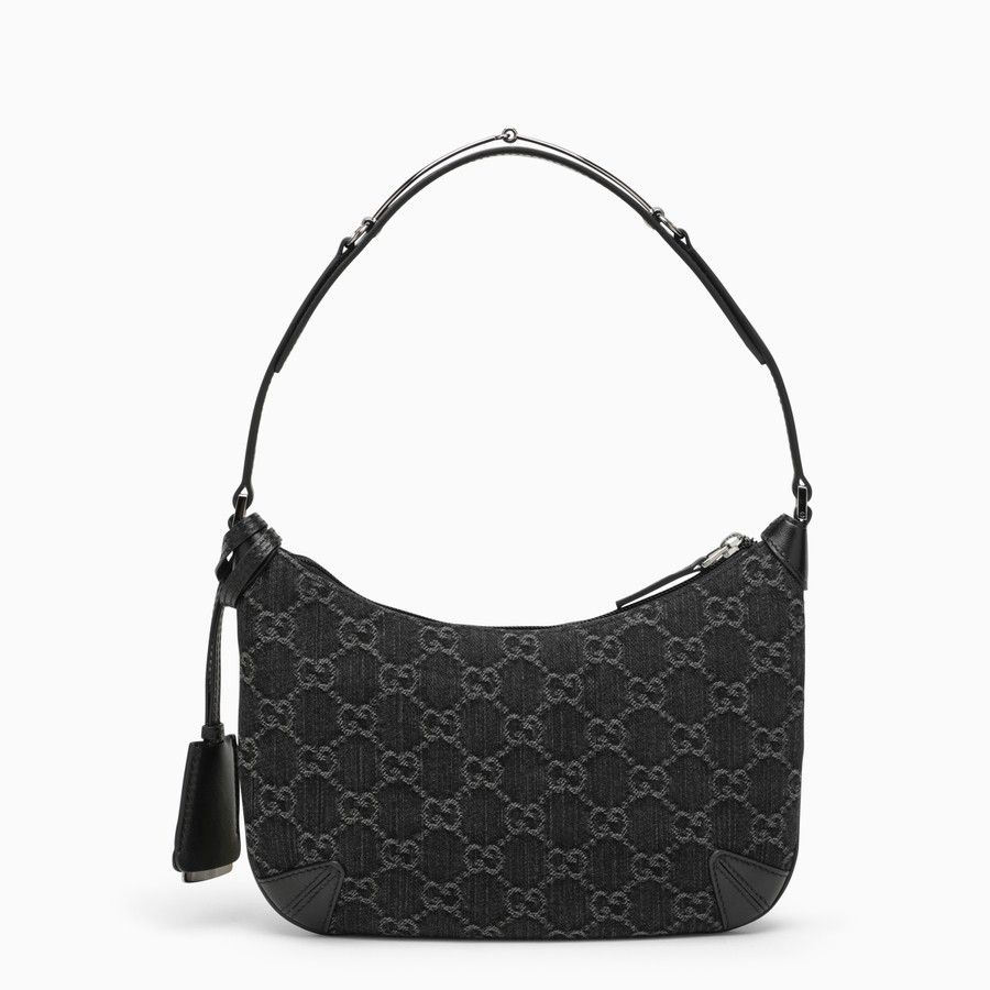 Gucci o1d2blof0824 Size: OS / Horsebit Small Shoulder Bag in Black Size ONE SIZE - 3 Thumbnail