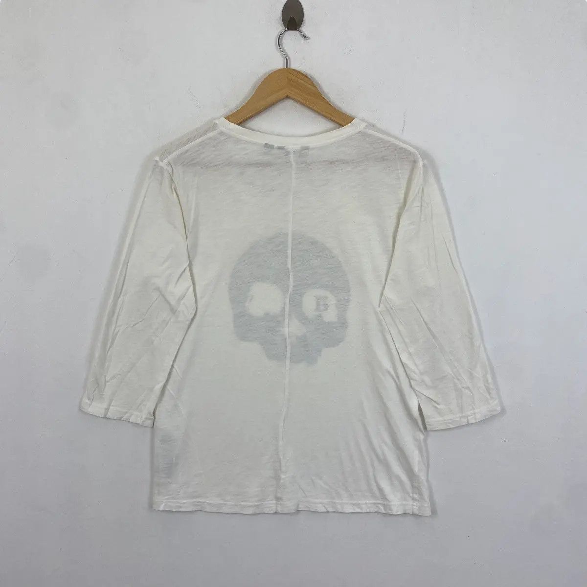 Japanese Brand UNIQLO UNDERCOVER SKULL Long Sleeve Tee Shirt Medium Size Size M / US 6-8 / IT 42-44 - 4 Thumbnail