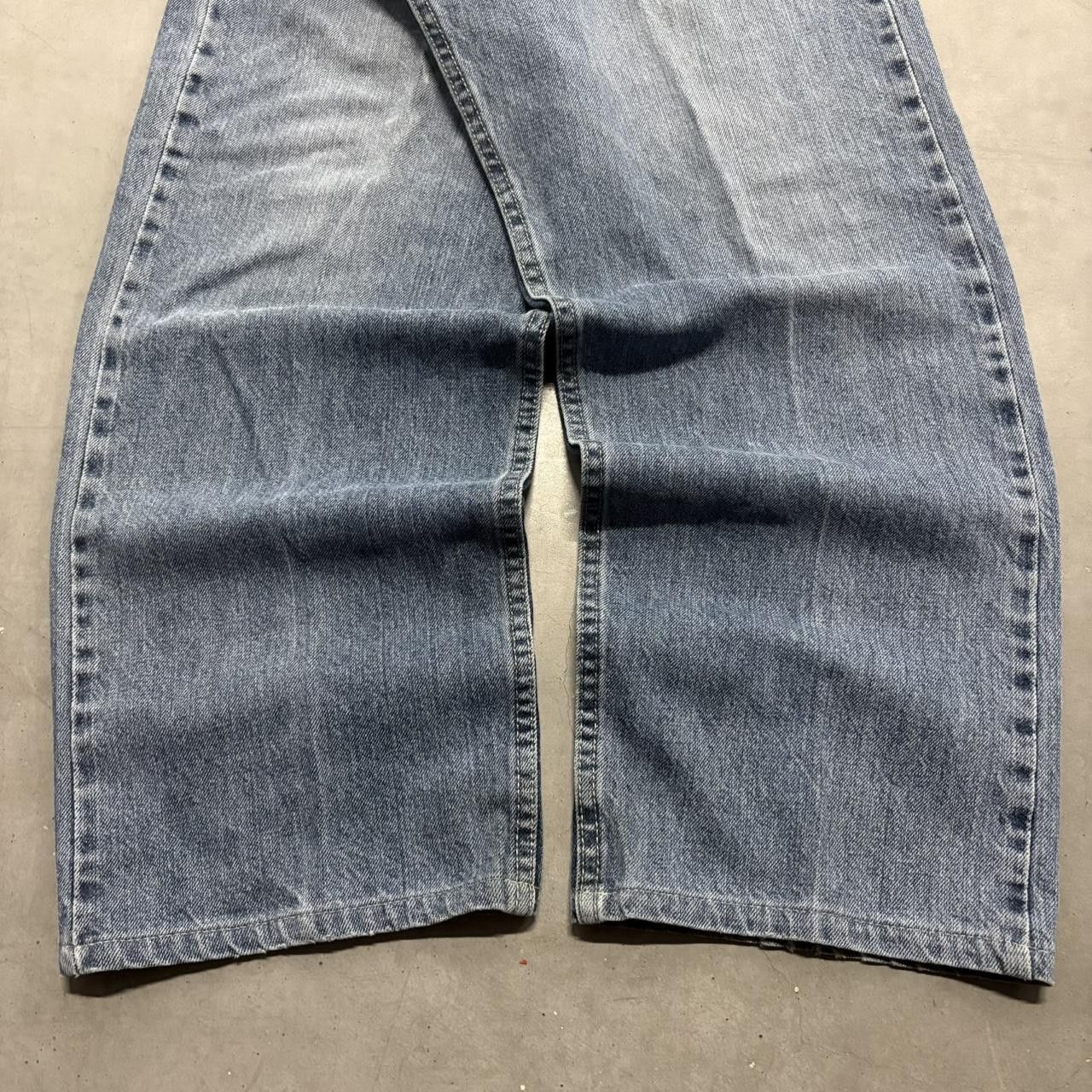 Vintage Crazy Vintage Y2K/2000s Baggy Grunge Dark Wash Relaxed Lee Denim Jeans! Size US 36 / EU 52 - 5 Thumbnail