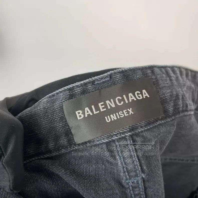 Balenciaga Balenciaga size XXS Black Denim Jeans Size US 27 - 4 Thumbnail