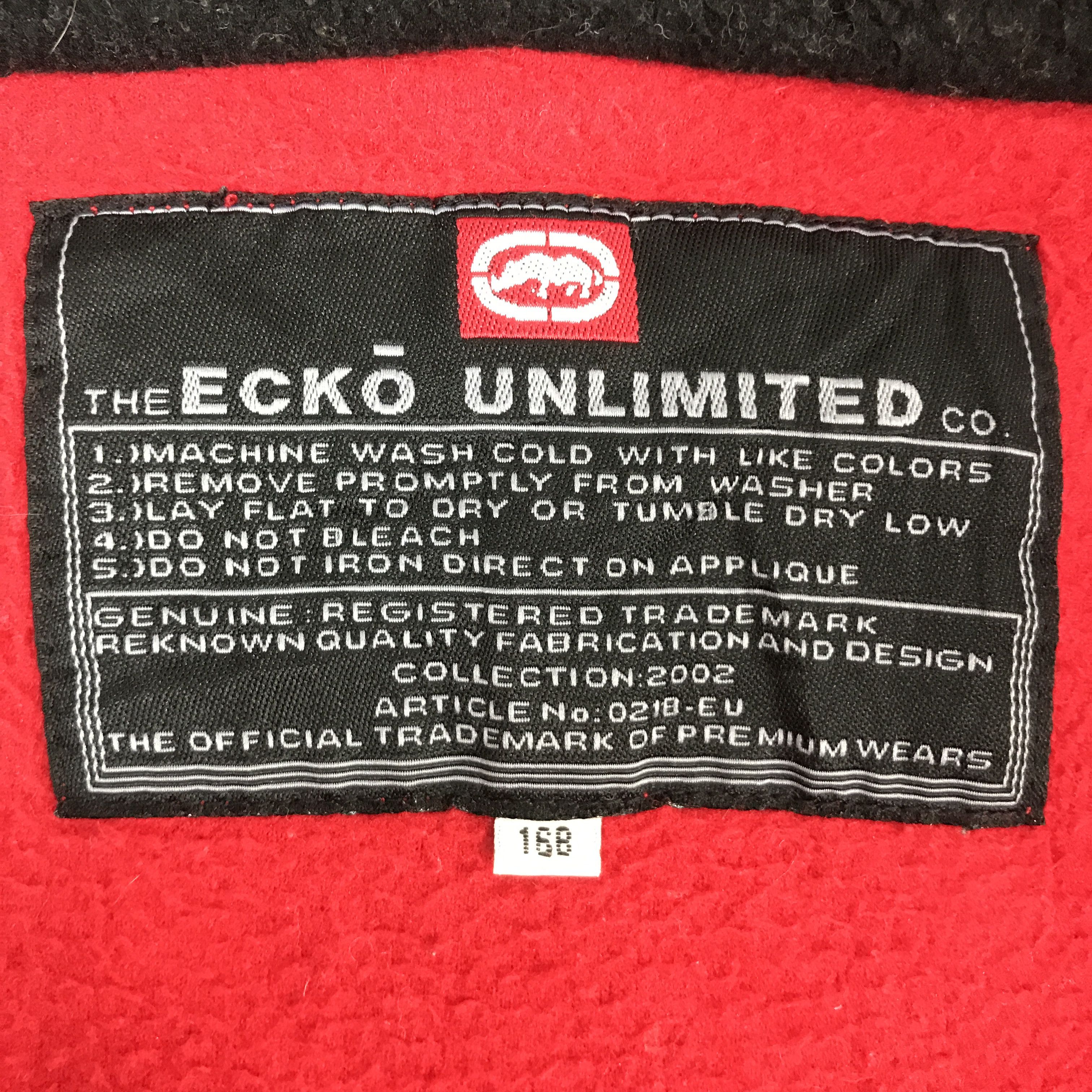 Ecko Unltd. ECKO UNLIMITED FLEECE RED JACKET Size US L / EU 52-54 / 3 - 11 Thumbnail