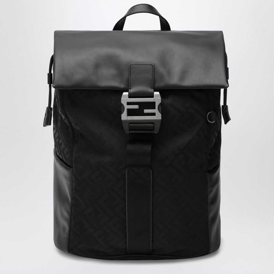 Fendi o1d2blof0226 Size: OS / Leather Backpack in Black Size ONE SIZE - 1 Thumbnail