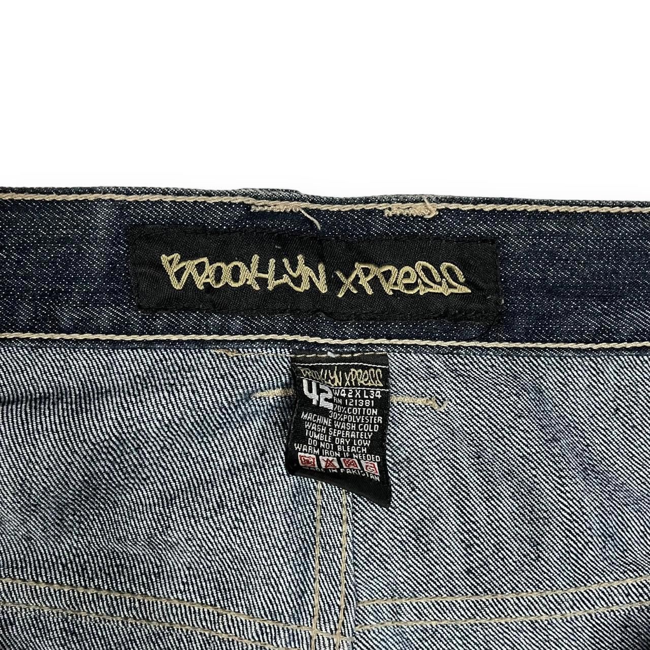Designer Men's Navy and Blue Shorts Size US 42 / EU 58 - 6 Thumbnail