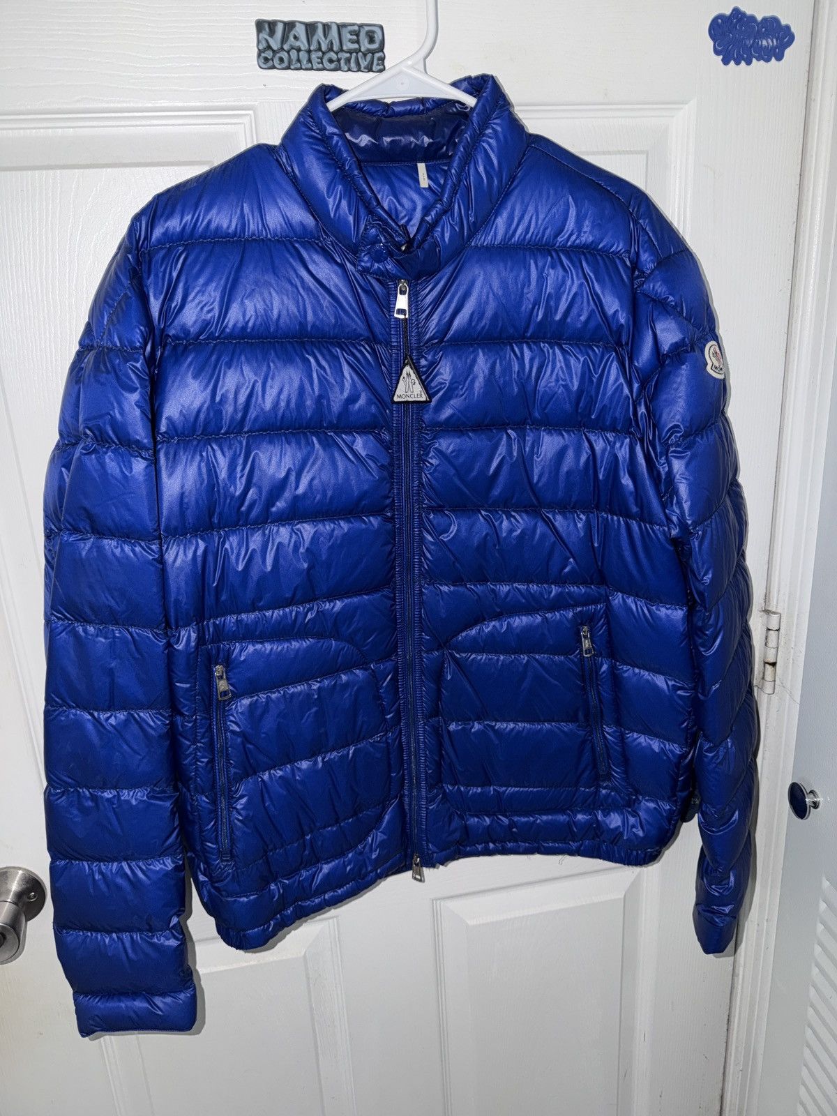 Moncler Jacket in Blue, Men's (Size S)