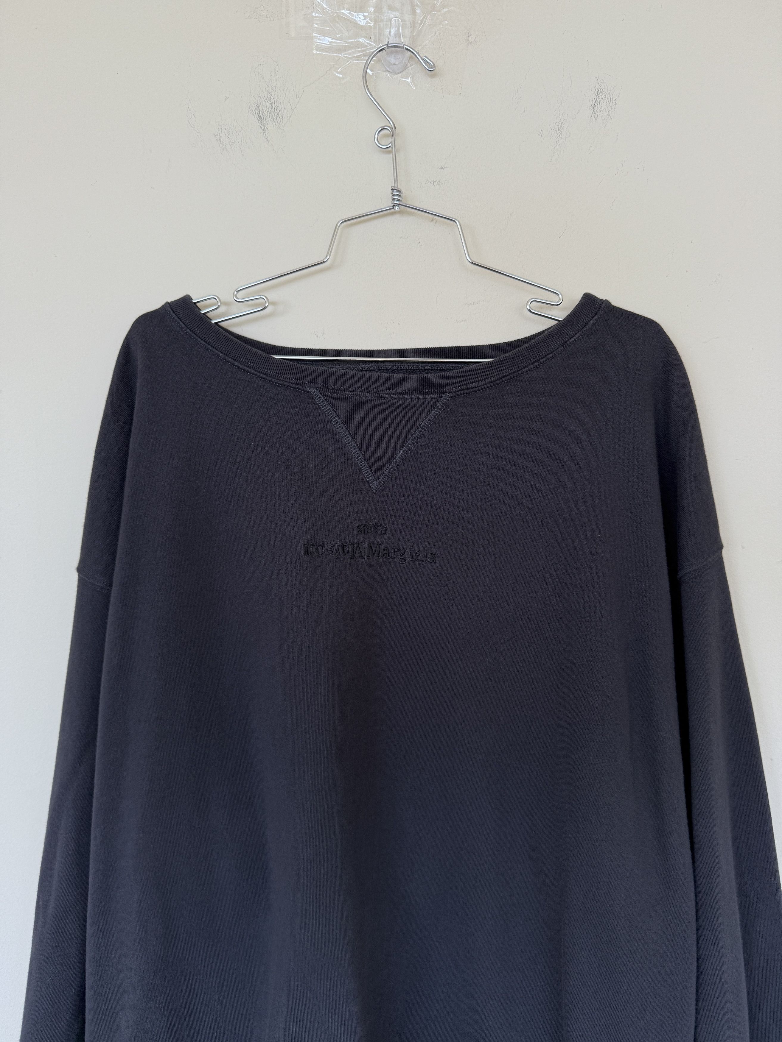 Maison Margiela Maison Margiela Logo Crewneck Size US XL / EU 56 / 4 - 4 Thumbnail