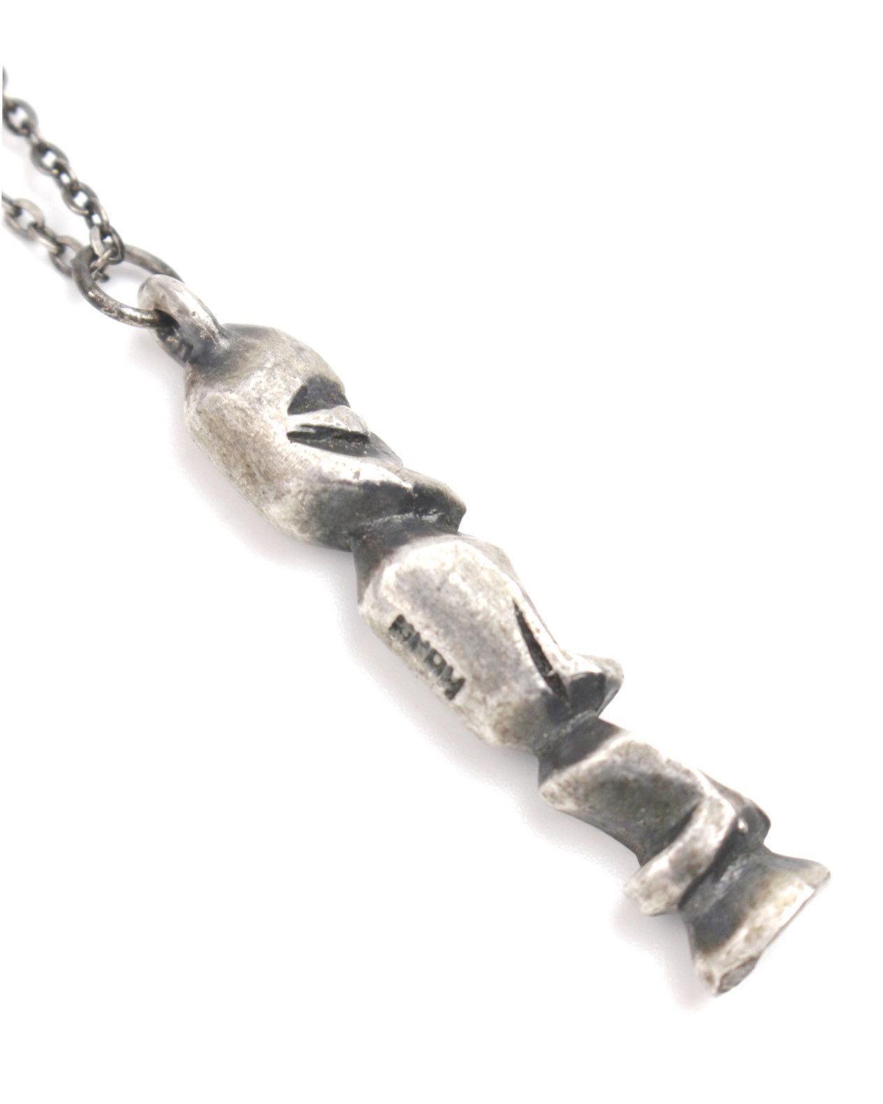 If Six Was Nine 1990S JAPANESE MADE HEAVYWEIGHT SOLID HUMAN FIGURE NECKLACE Size ONE SIZE - 4 Thumbnail