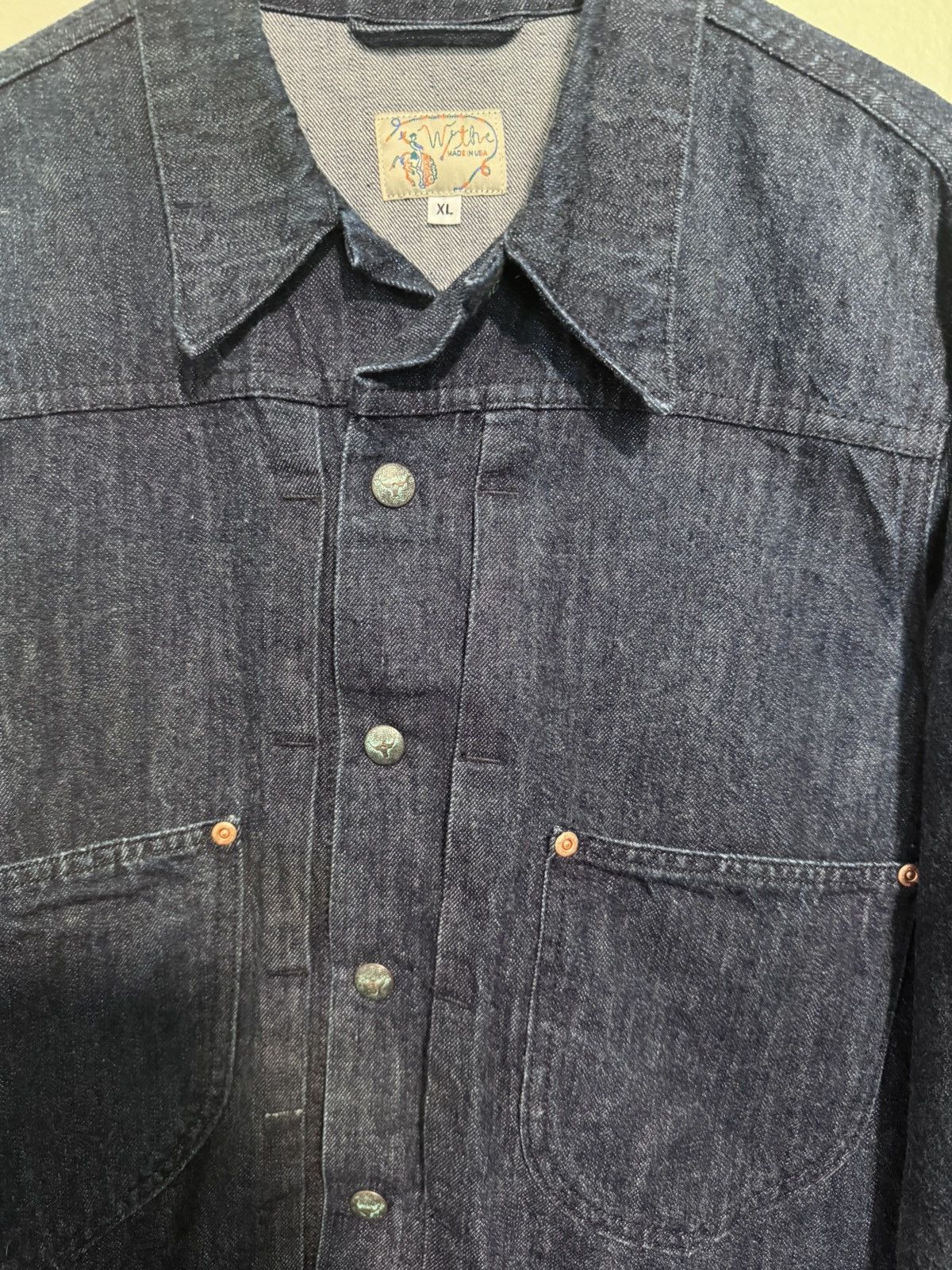 WYTHE Wythe New York Cone Mills Ranch Jacket Size US L / EU 52-54 / 3 - 4 Thumbnail