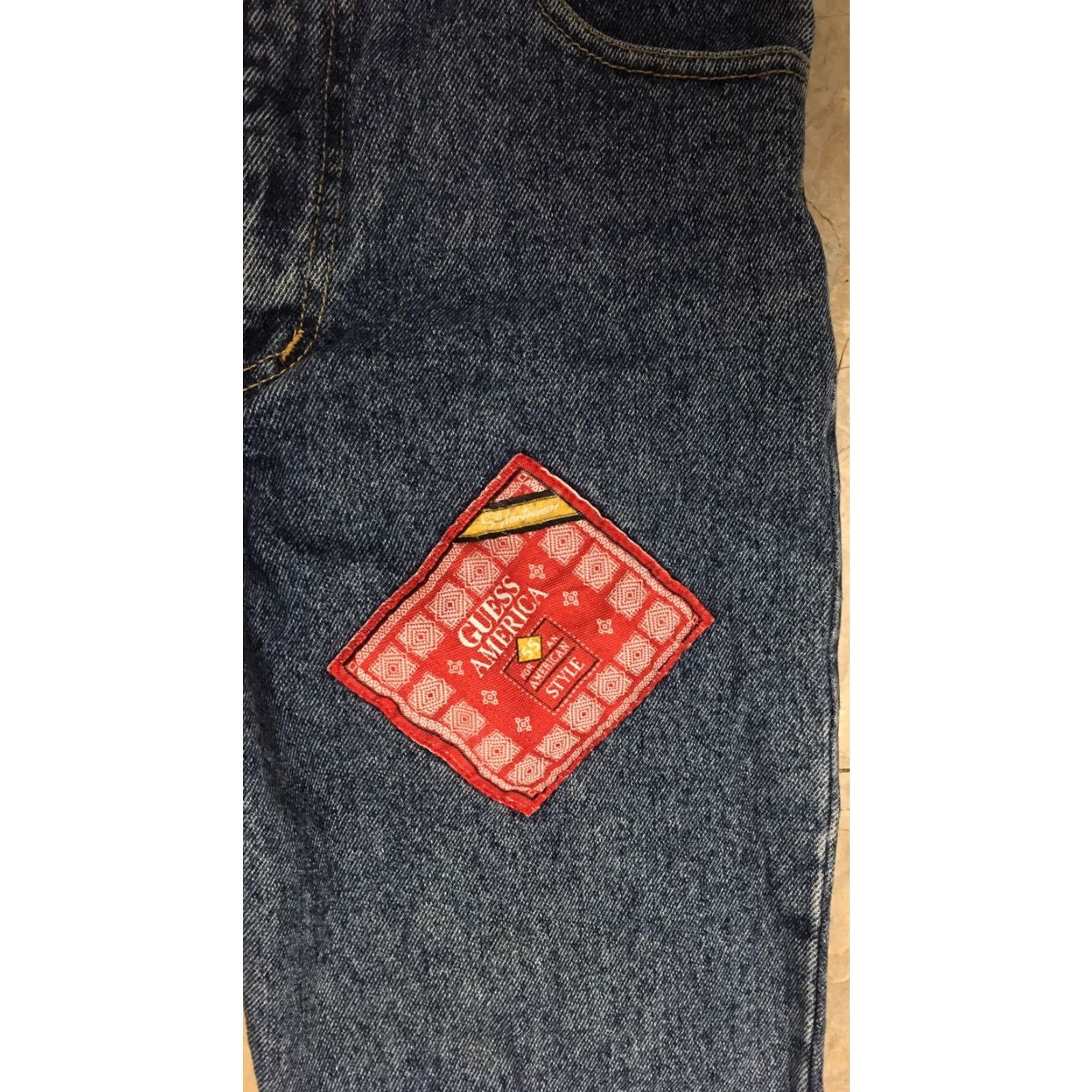 Guess VINTAGE Guess Jeans High Waist Sz 28 25" Waist 80s 1980s Super Sportswear USA Size 28" / US 6 / IT 42 - 5 Thumbnail