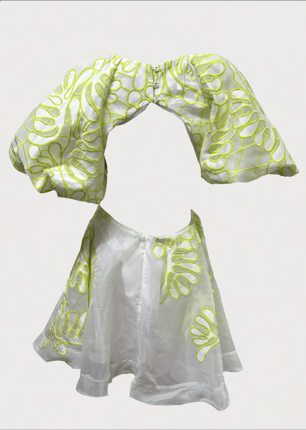 Aje Botanical Applique Mini Dress Size S / US 4 / IT 40 - 6 Thumbnail