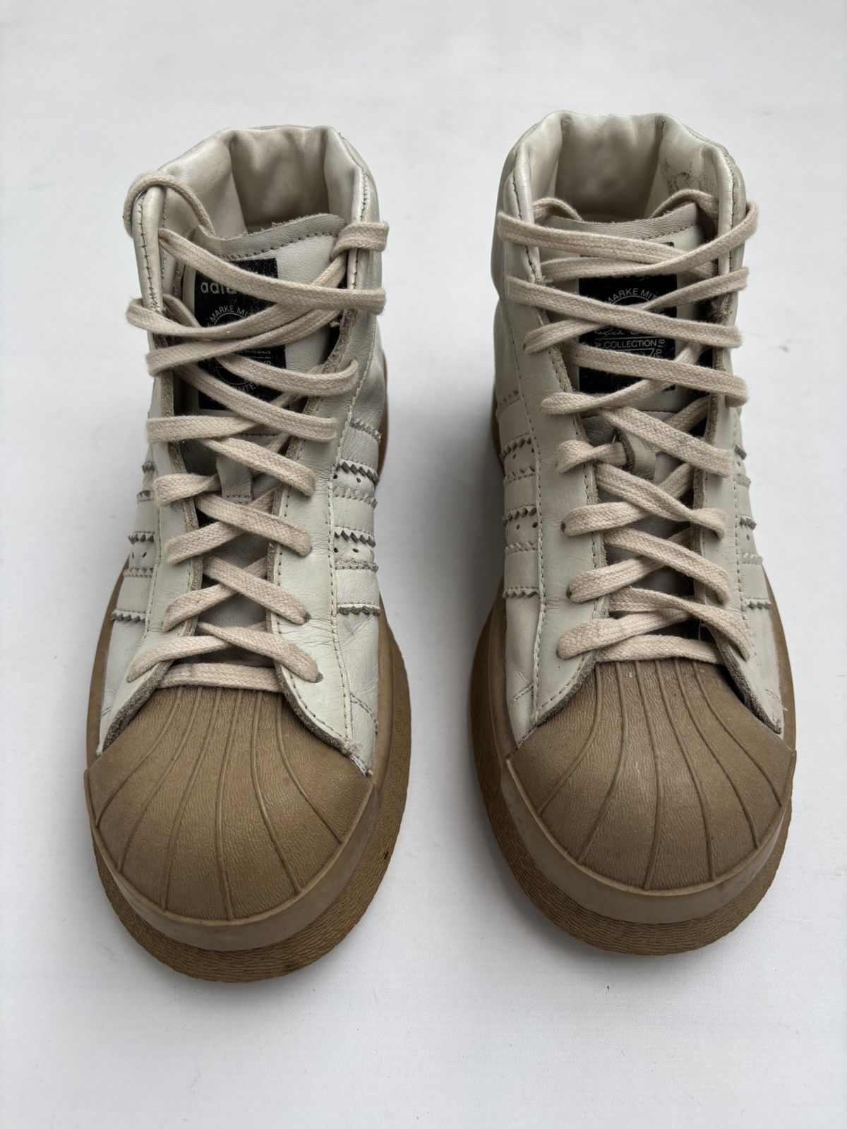 Adidas × Rick Owens AW16 Milk Mastodon Pro Model Size US 8 / EU 41 - 4 Thumbnail