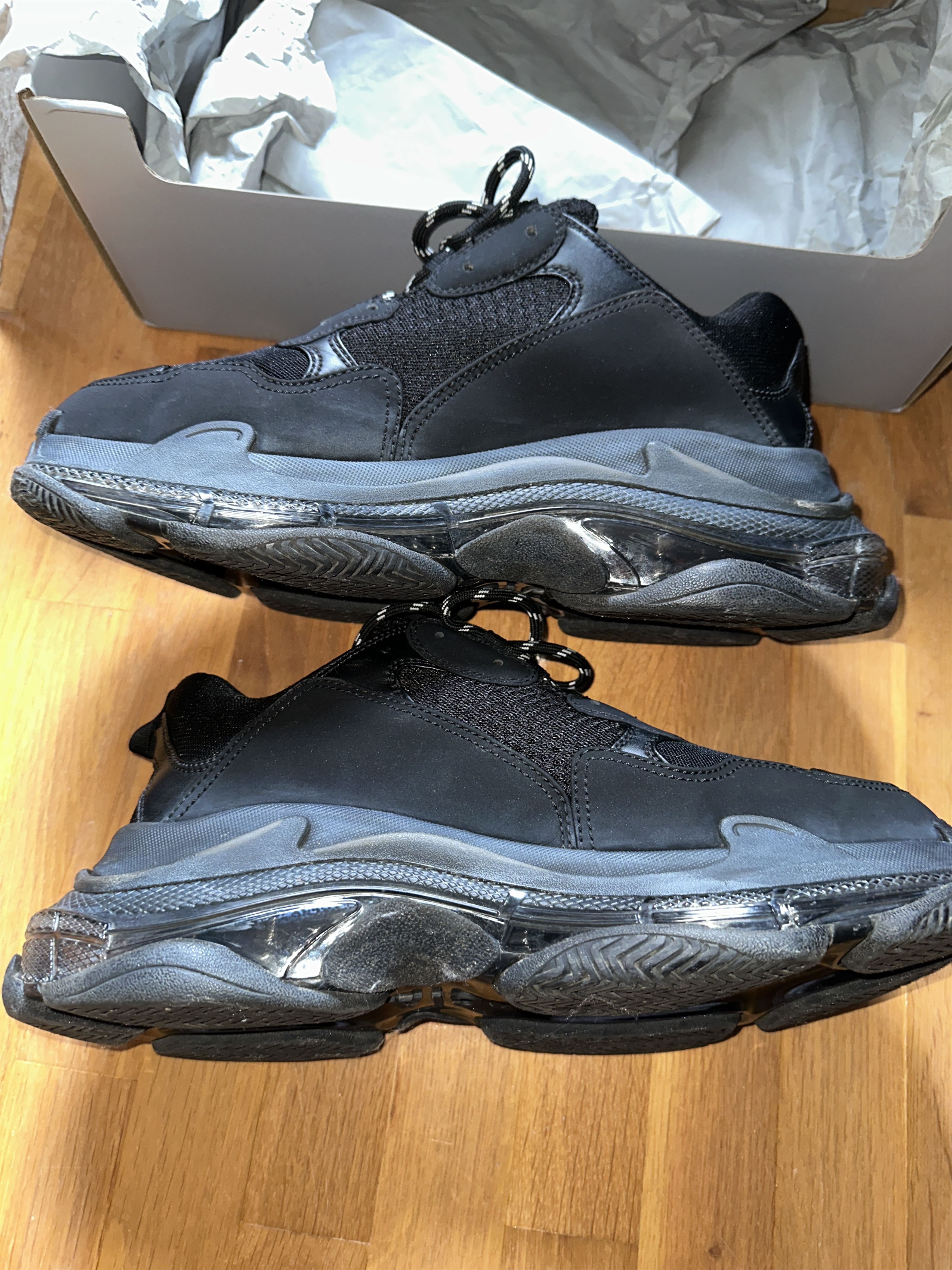 Balenciaga Balenciaga Triple S Size US 12 / EU 45 - 2 Thumbnail