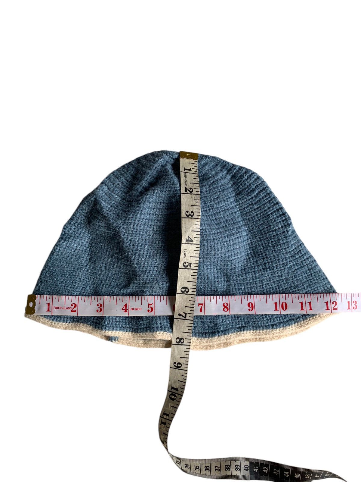 Japanese Brand × Kapital × Vintage Hippies style Blue knitted Bucket Hats Size ONE SIZE - 8 Thumbnail