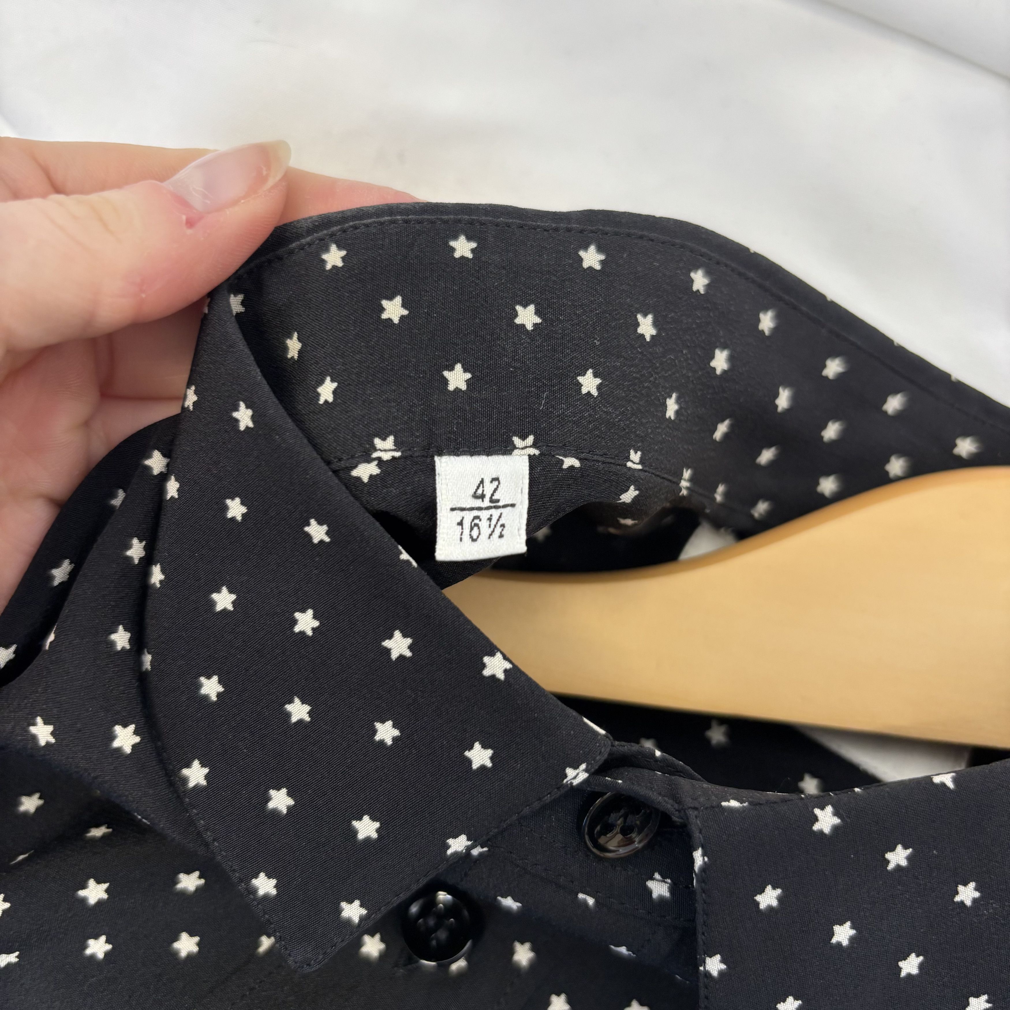 Saint Laurent Paris Saint Laurent Star Shirt Size US L / EU 52-54 / 3 - 3 Thumbnail