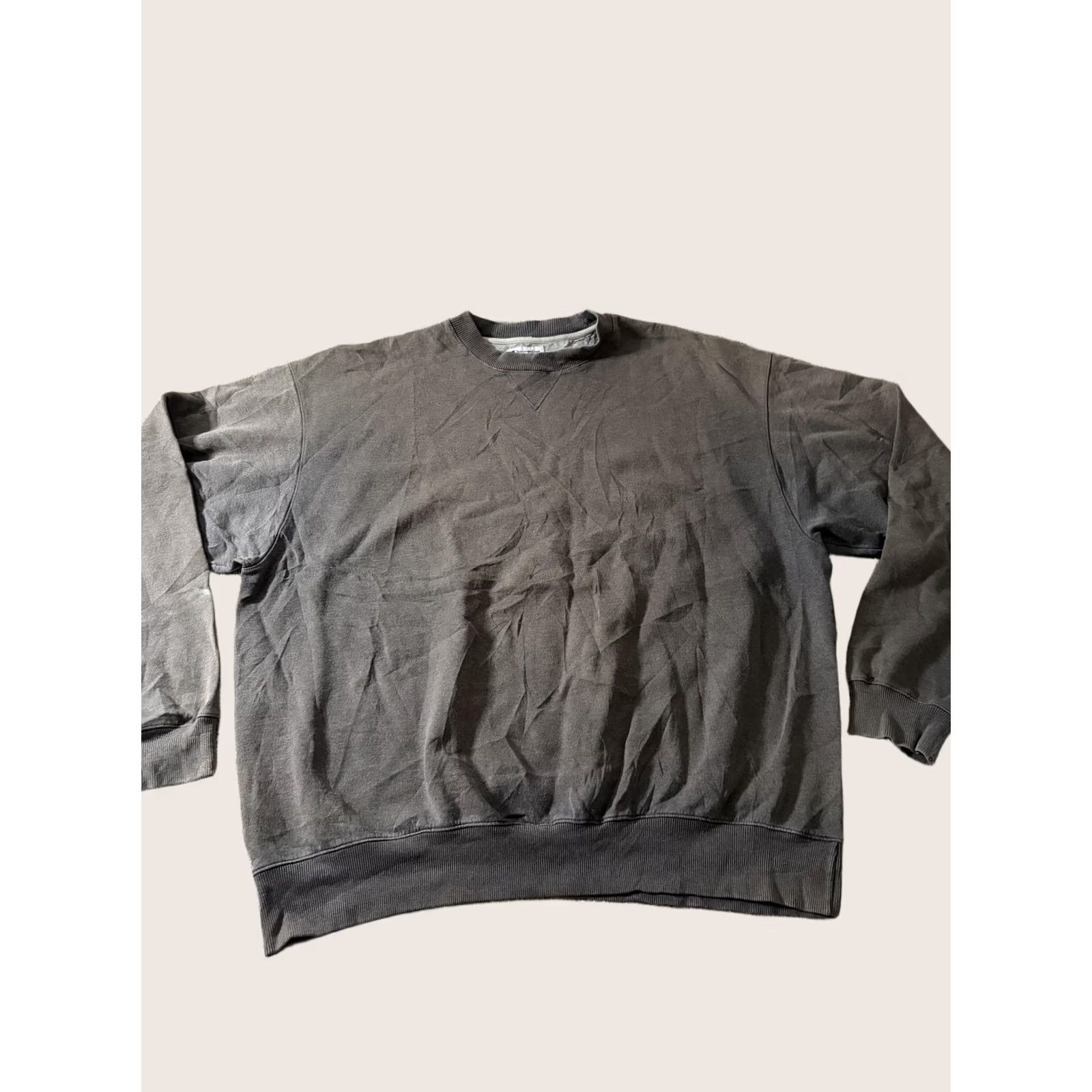 Champion Champion Fleece Sweatshirt 2XL Mens Gray Solid Pullover Size US XXL / EU 58 / 5 - 1 Thumbnail