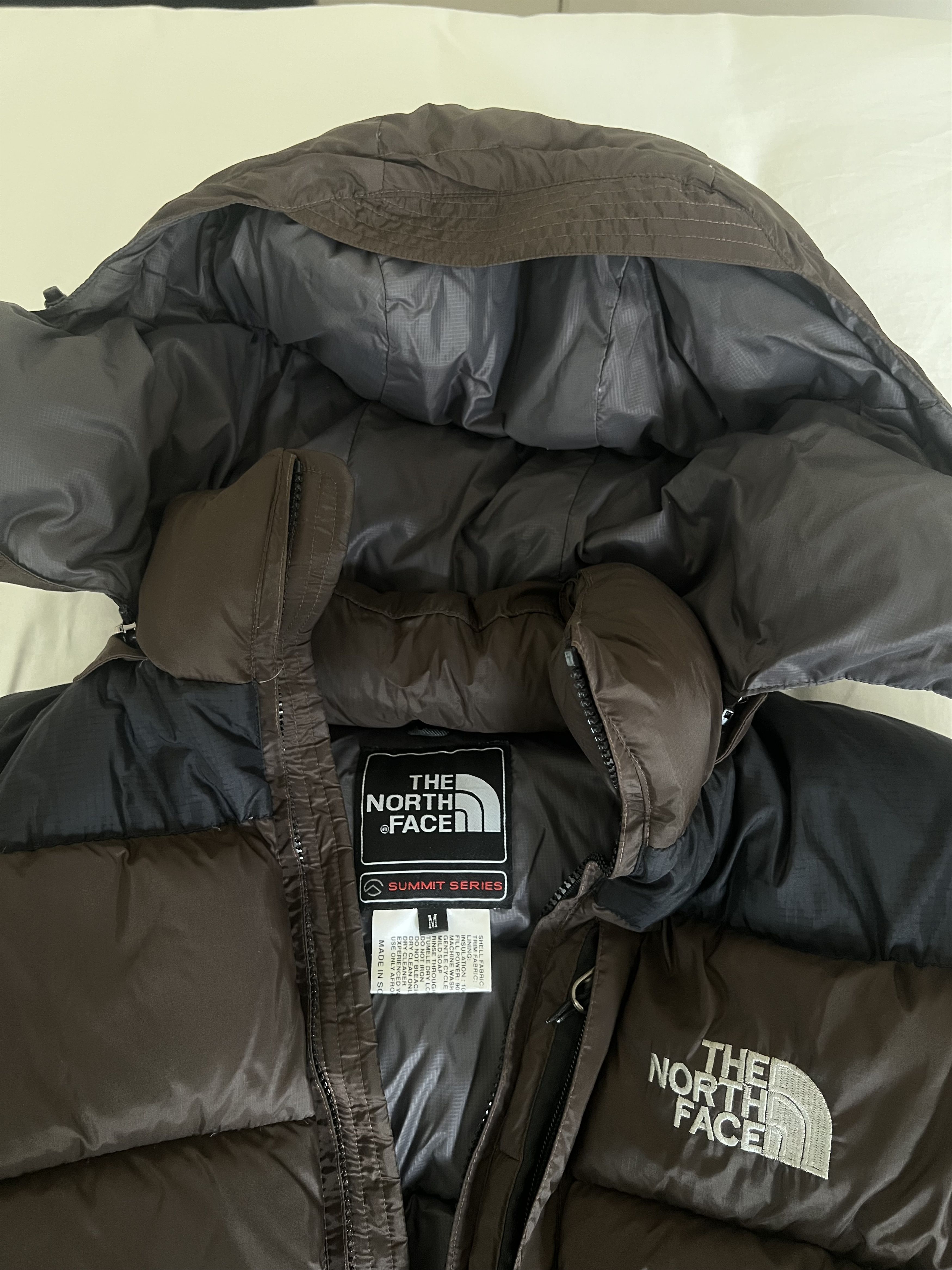 The North Face The North Face Summit Series Down Puffer Jacket Brown/Black Size US M / EU 48-50 / 2 - 2 Thumbnail