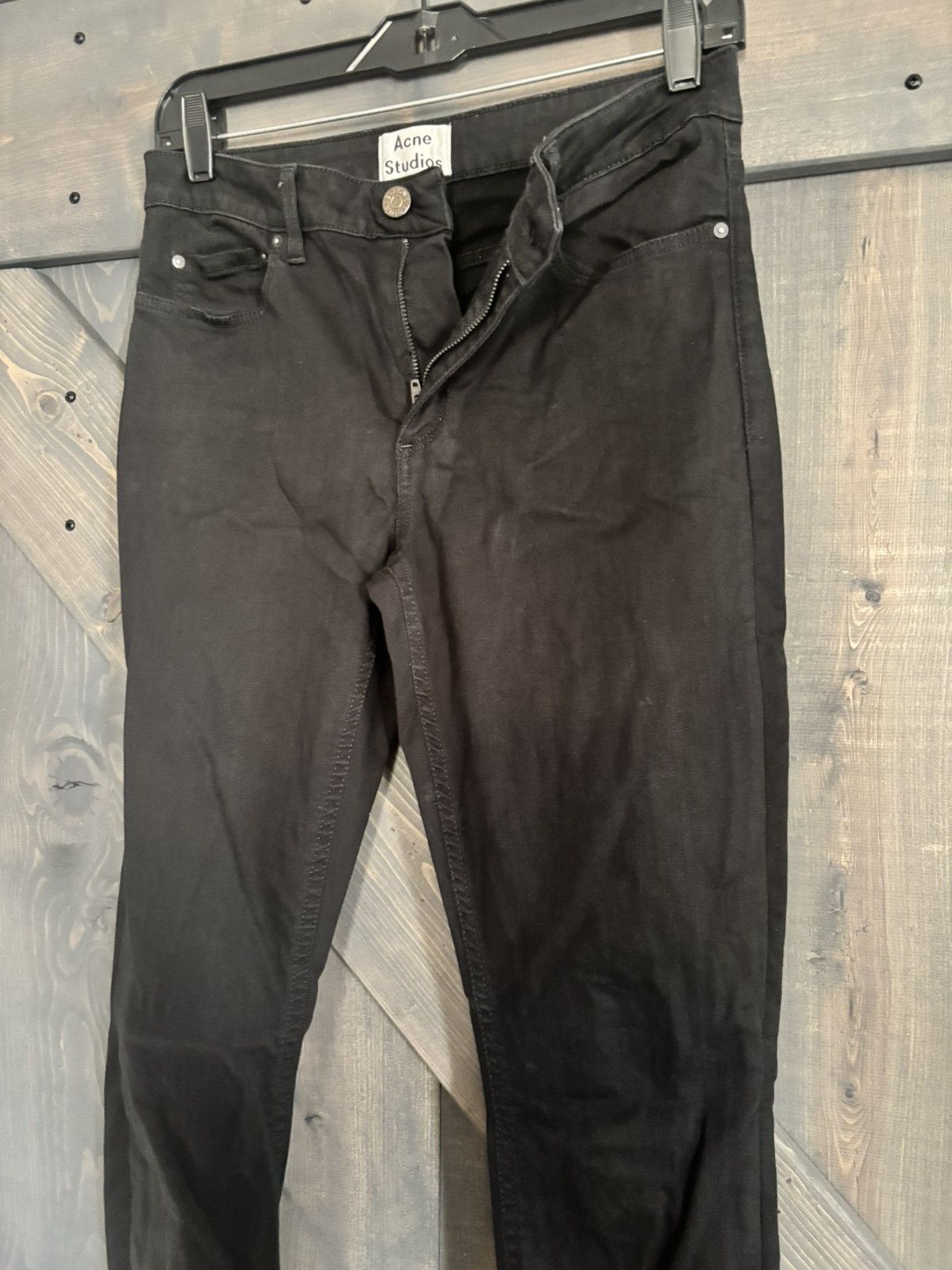 Acne Studios Black Acne Studios Skinny Denim Size 29" - 2 Thumbnail