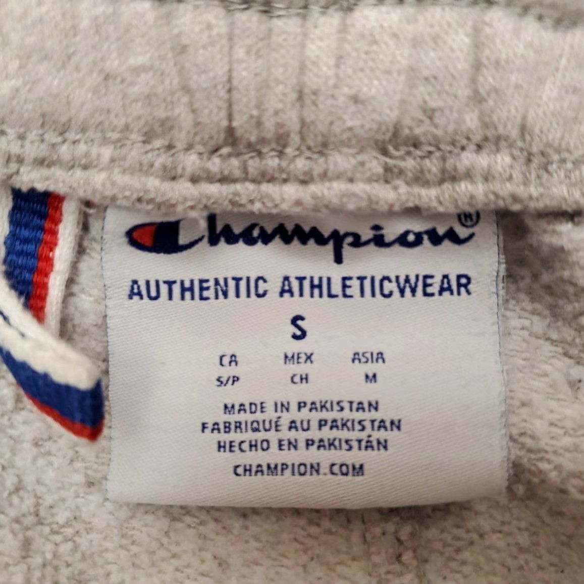 Champion Champion Mens Jogger Pants Small Gray Draw String Elastic Waist Sweat Run Retro Size US 29 - 4 Thumbnail