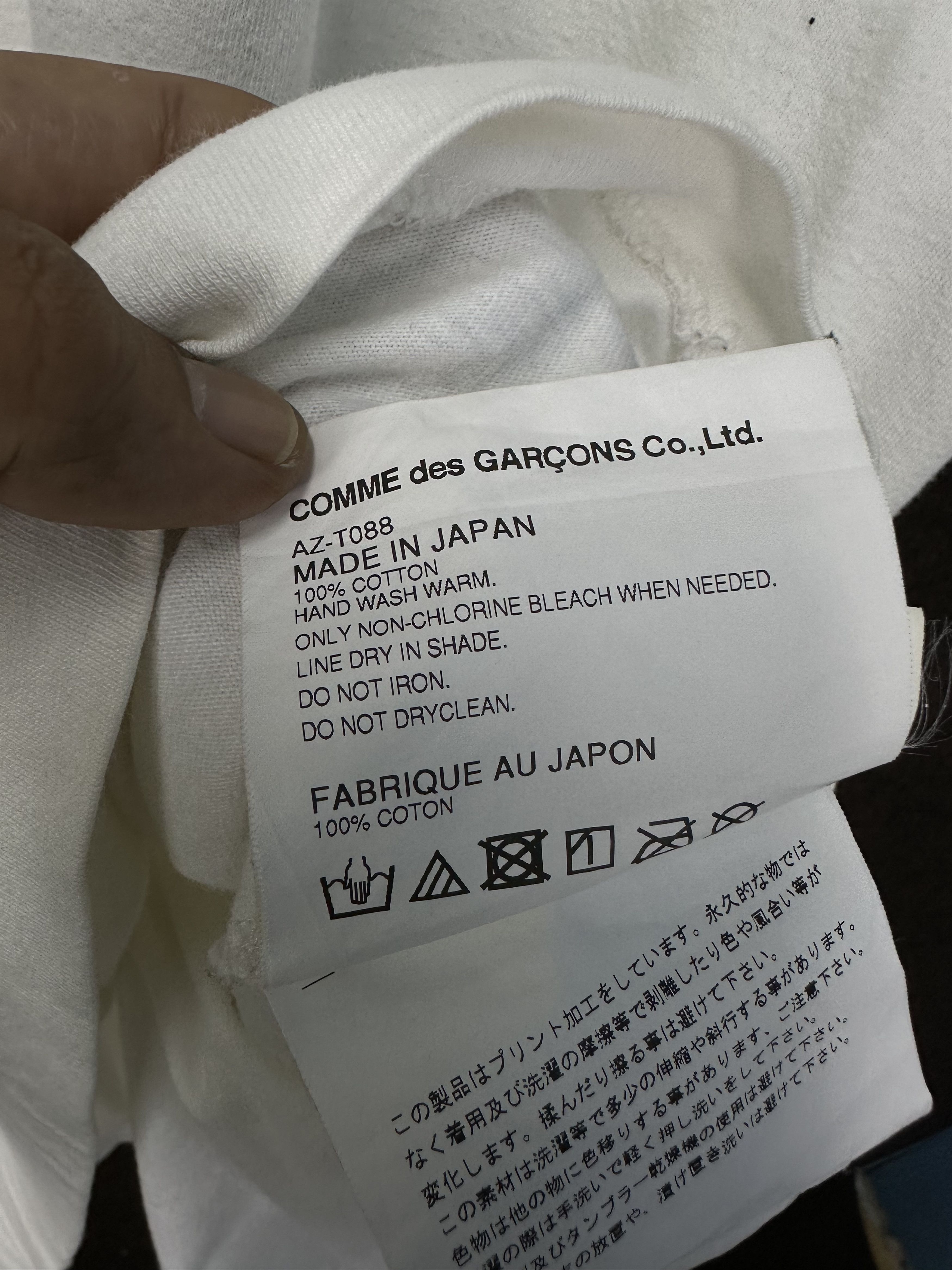 Comme des Garcons PLAY Play Comme Des Garcons Tshirt A1058 Size US L / EU 52-54 / 3 - 12 Thumbnail