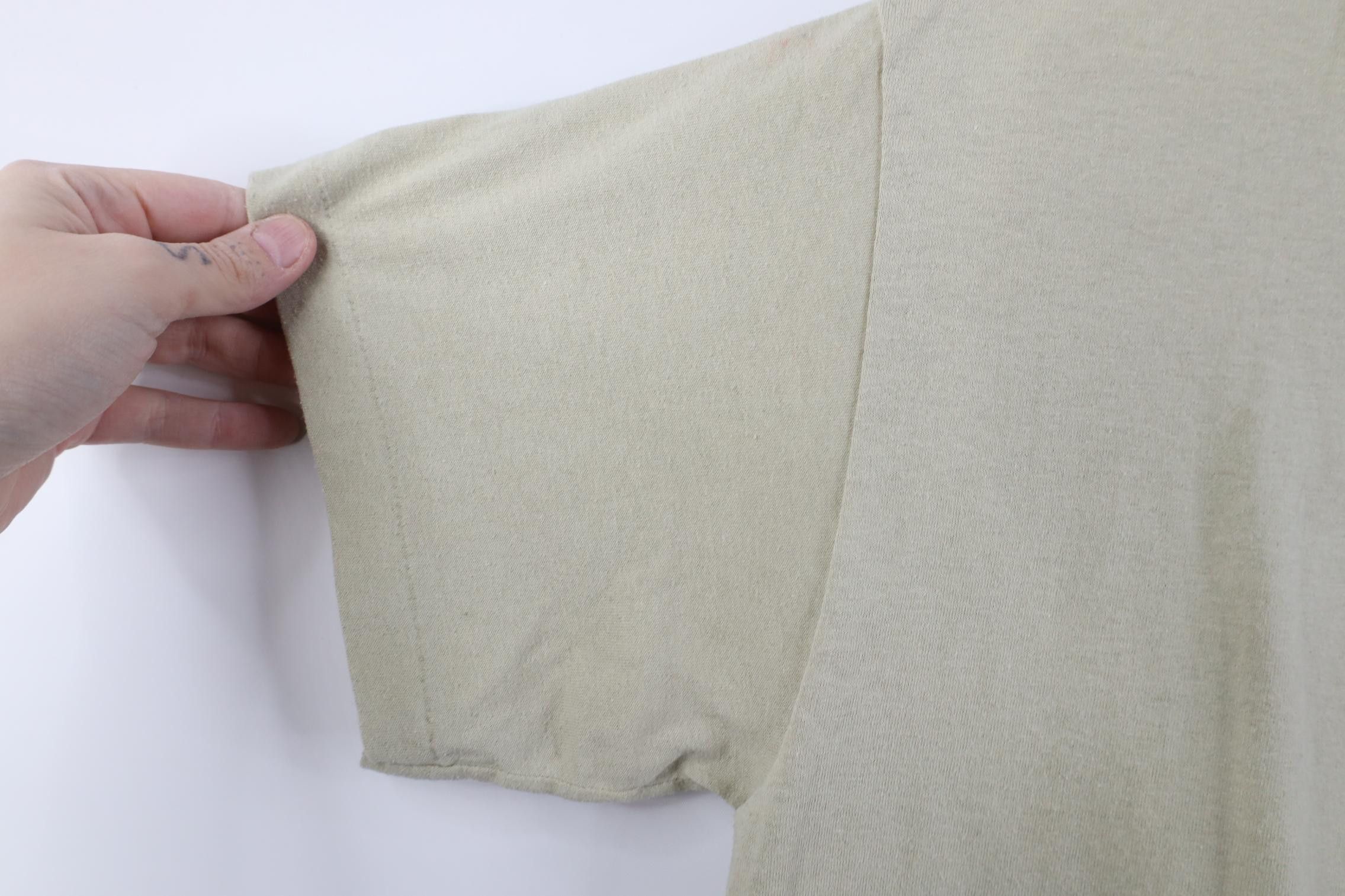 Vintage Vintage USGI Blank Knit Short Sleeve T-Shirt Beige USA Size US M / EU 48-50 / 2 - 8 Thumbnail