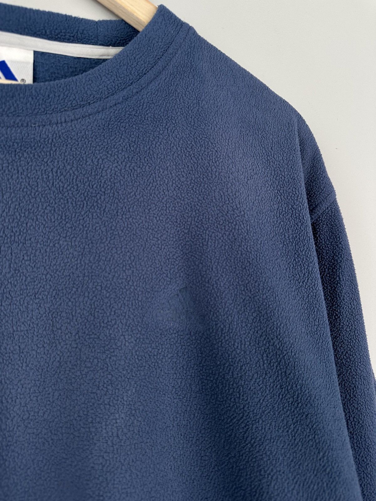 Adidas 90s Vintage Adidas Fleece Sweater Size US L / EU 52-54 / 3 - 4 Thumbnail