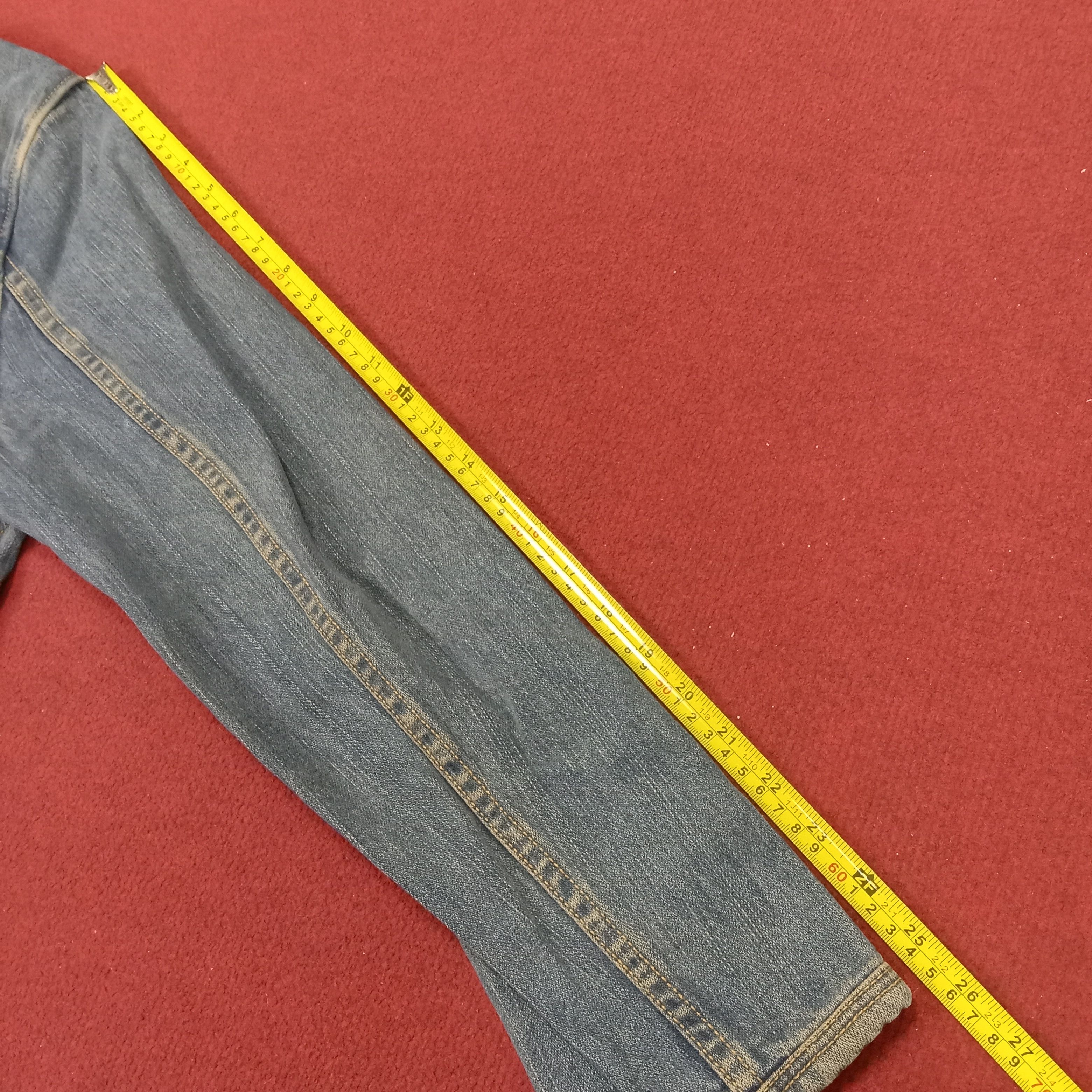 Levi's × Vintage Levis Nice Design Casual Style Blazers Denim Jacket Size 38R - 11 Thumbnail