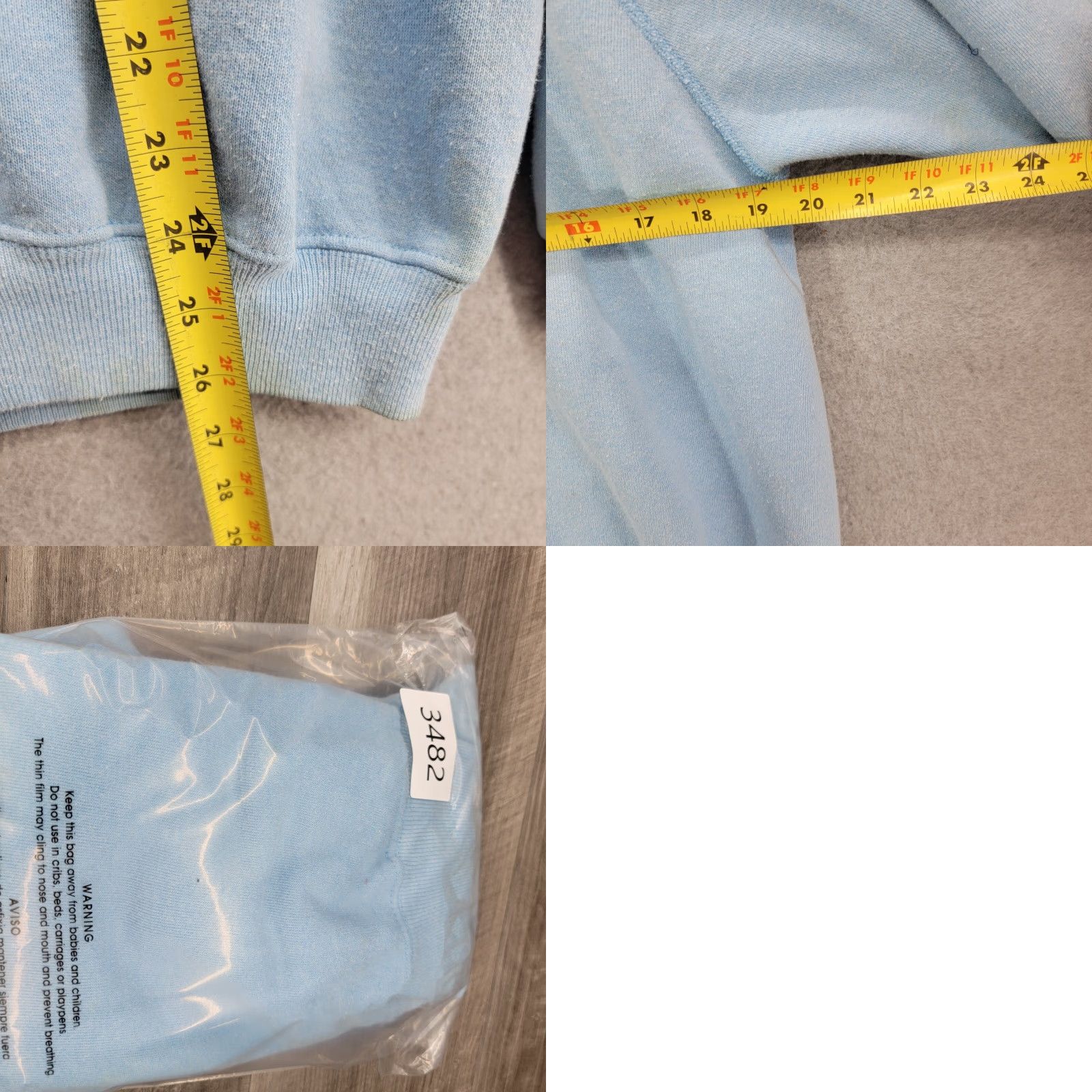 Hanes Vintage Hanes Crewneck Sweatshirt Blue XL Adult Graphic Print Sea Coast Y2K Monterey Beach Retro Surf Size US XL / EU 56 / 4 - 8 Thumbnail