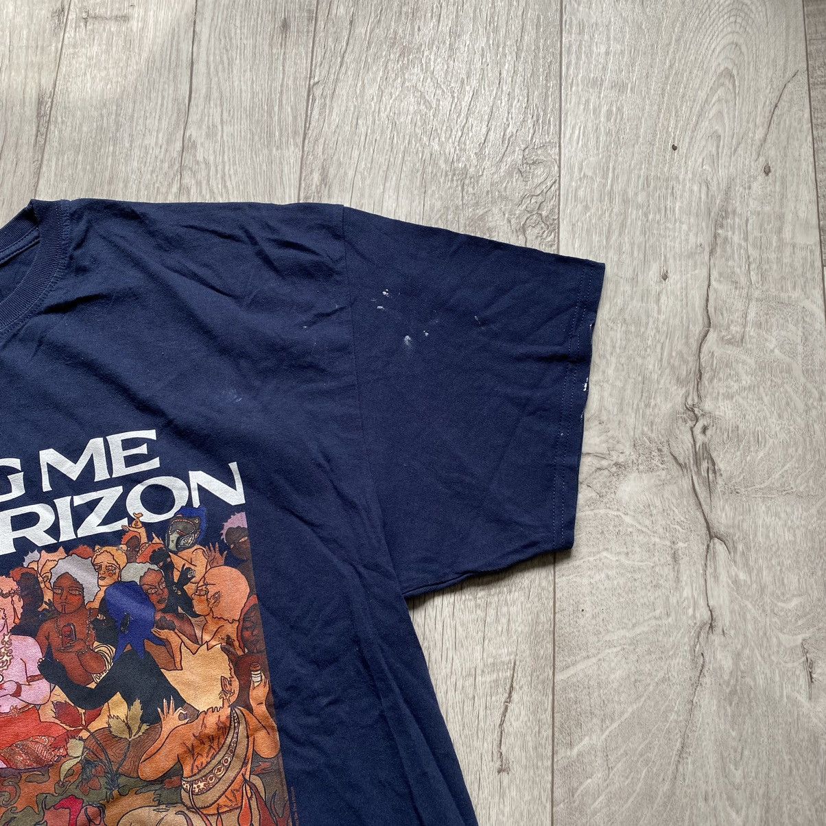 Band Tees AMAZING BRING ME THE HORIZON BAND POST HUMAN SURVIVAL HORROR Size US XXL / EU 58 / 5 - 4 Thumbnail
