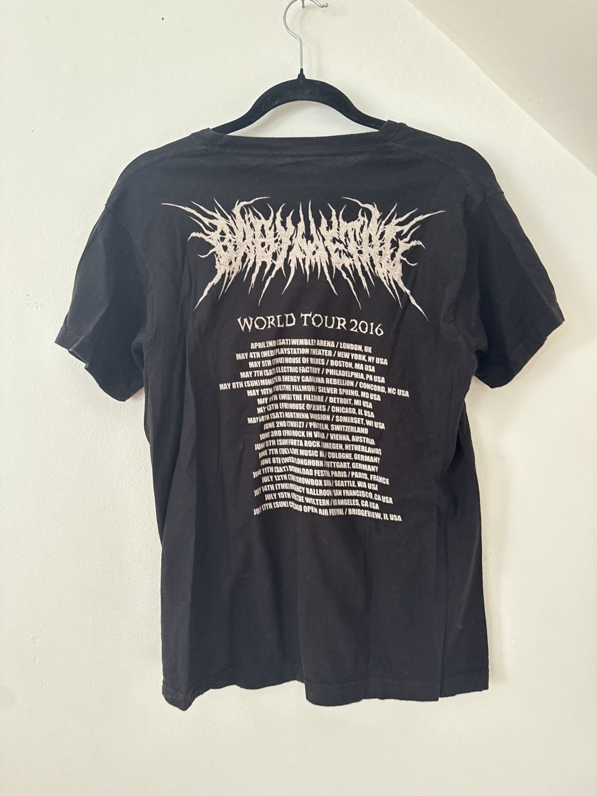 Vintage 2016 Babymetal Tour T-Shirt Size US S / EU 44-46 / 1 - 2 Thumbnail