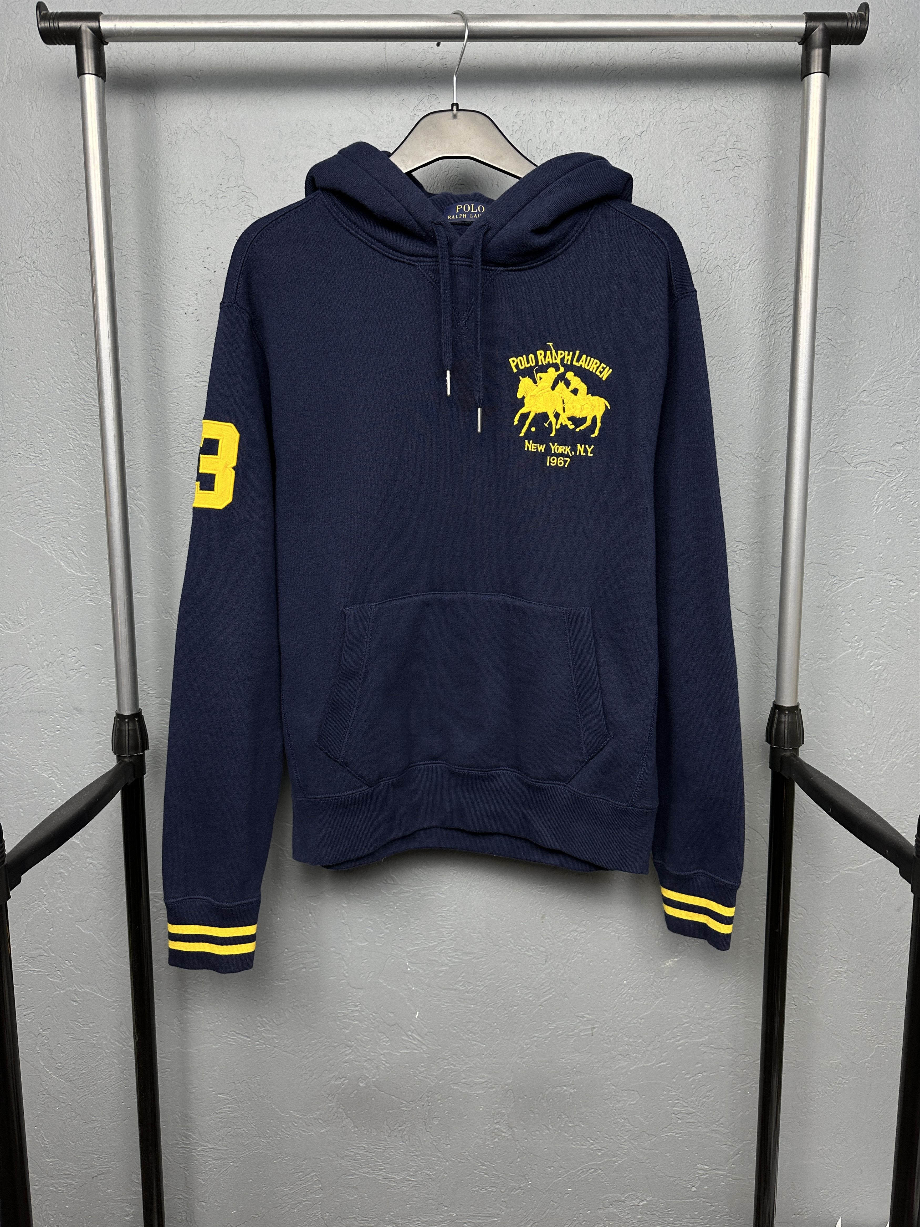 Polo Ralph Lauren Polo Ralph Lauren Big Logo Heavy Cotton Hoodie Size US M / EU 48-50 / 2 - 1 Thumbnail