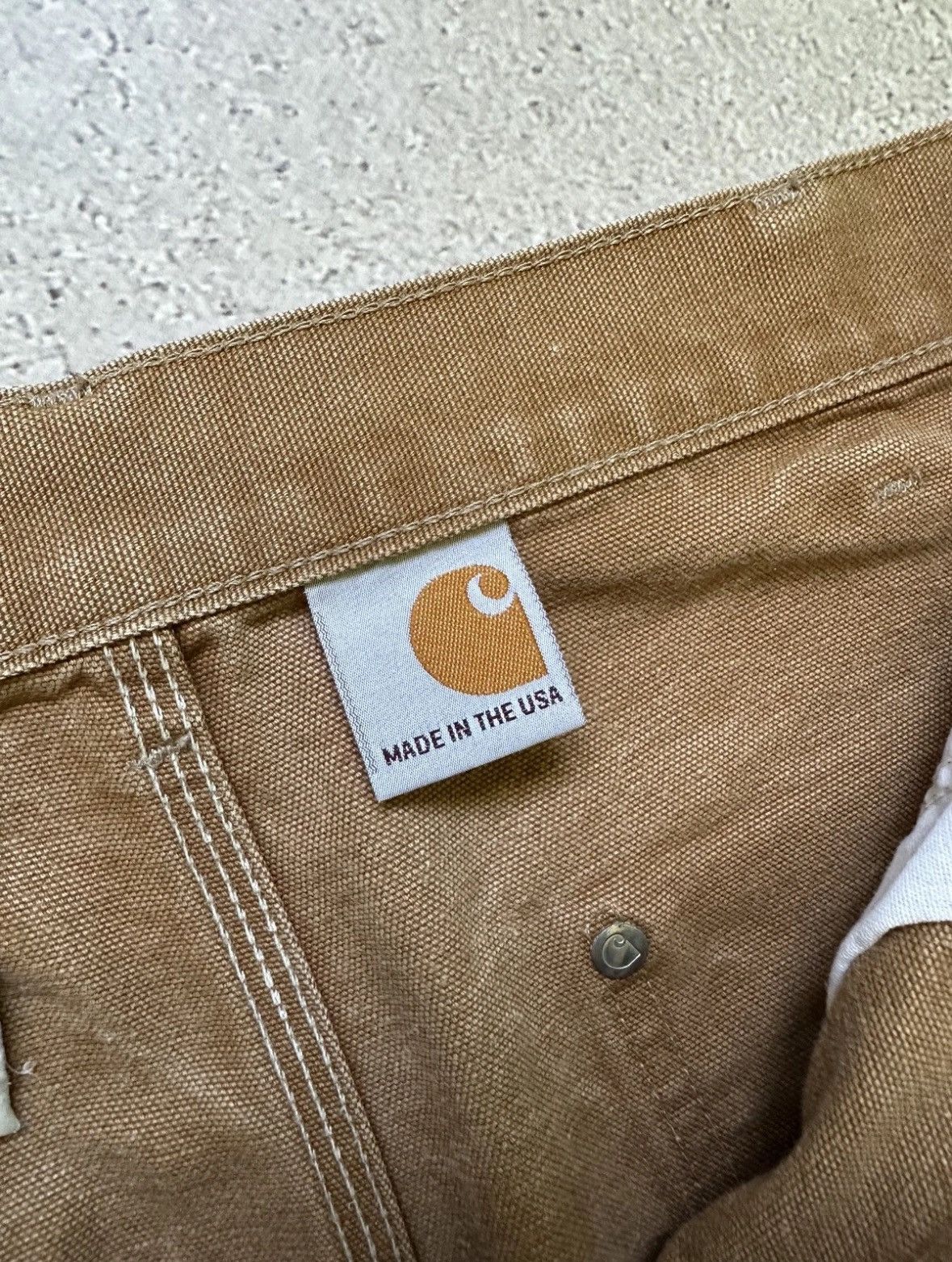 Carhartt Vintage Carhartt Double Knee Work Pants 34/32 Made in USA Size US 34 / EU 50 - 7 Thumbnail