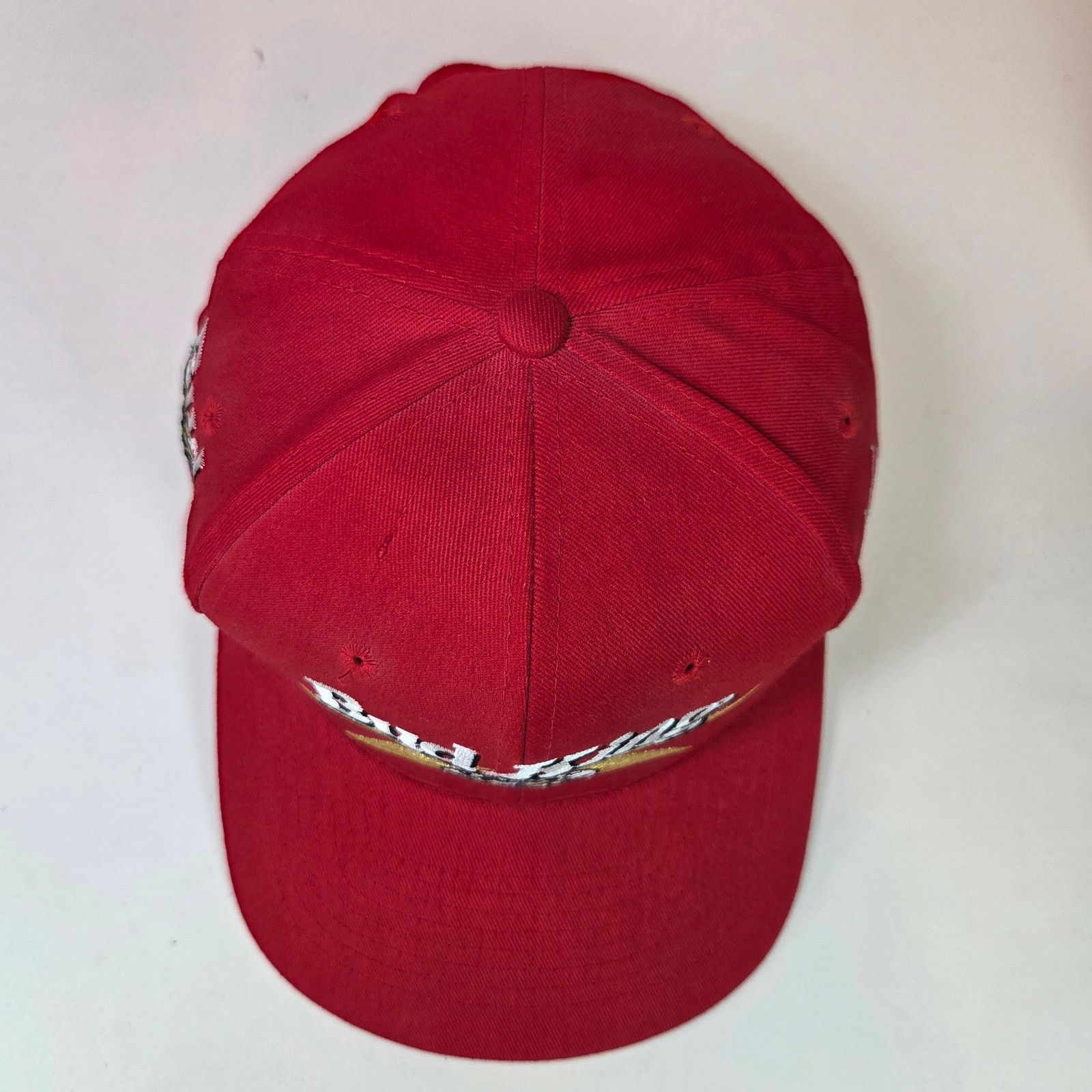 Budweiser Vintage Bud King Racing Snapback Hat Kenny Bernstein Size ONE SIZE - 5 Thumbnail