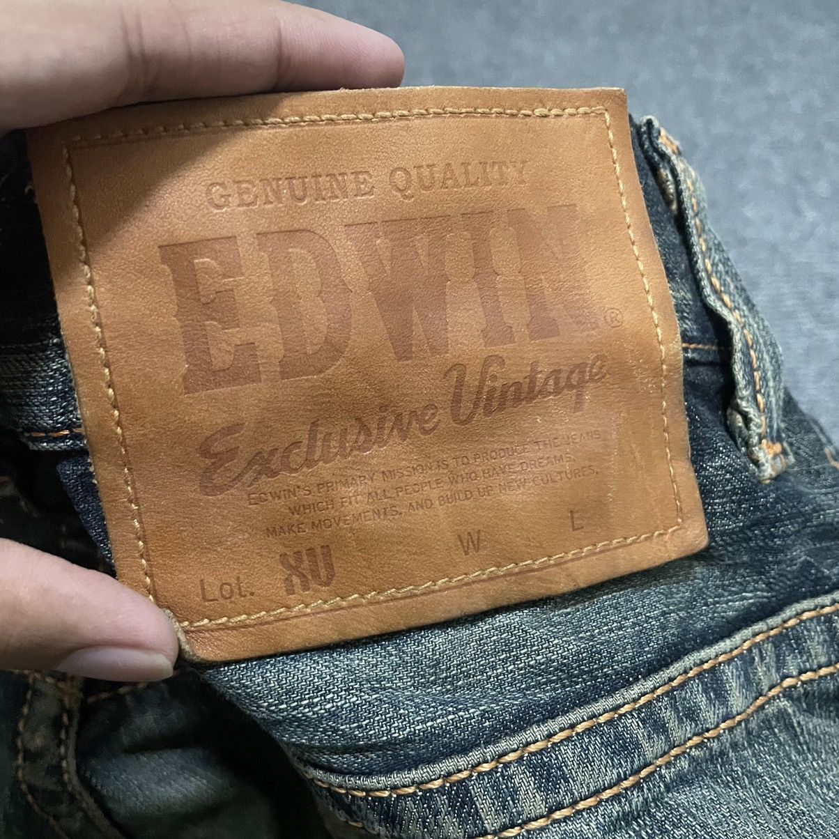 Hysteric Glamour × If Six Was Nine × Le Grande Bleu (L.G.B.) Edwin Exclusive Vintage Rusty Denim Size US 37 - 5 Thumbnail