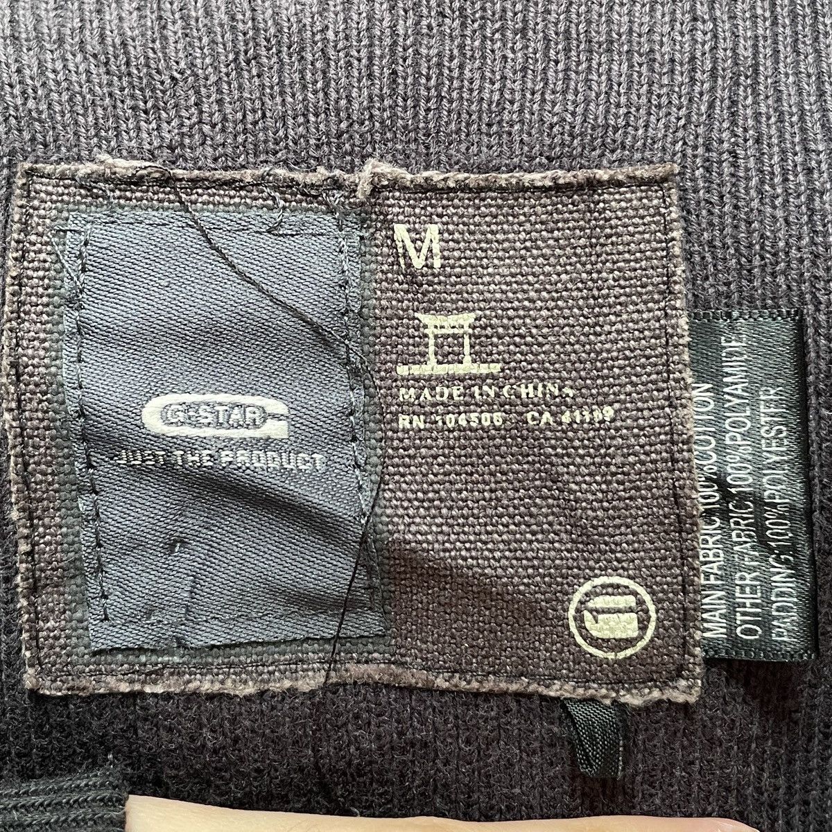 G-Star × Vintage Vintage Brand G-star Raw Nylon Hoodies 2000s Size US M / EU 48-50 / 2 - 10 Thumbnail