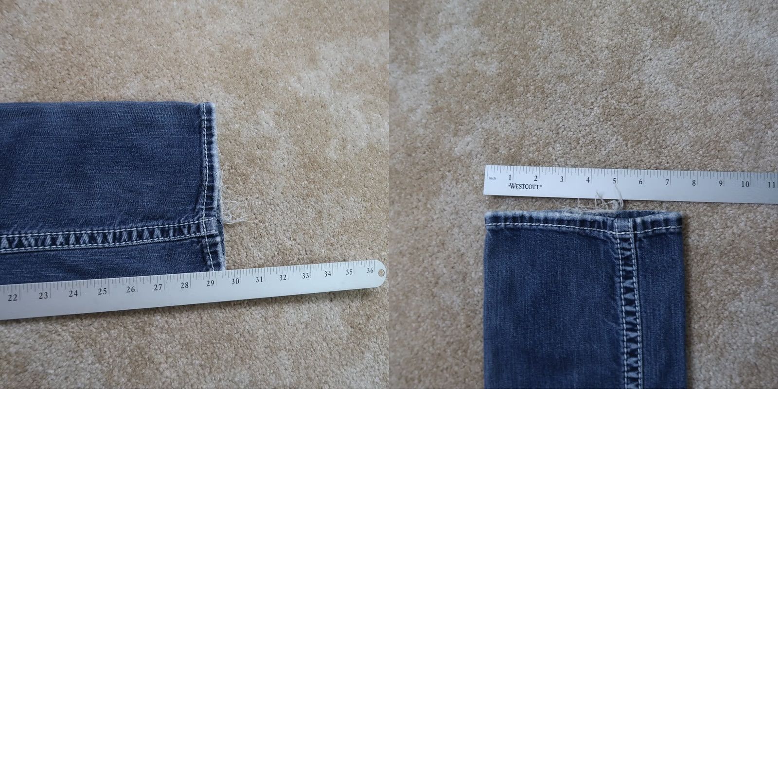Silver Jeans Co. Silver Jeans Berkley Bootcut Jeans Women's 27x31 Blue Stretch Denim Low Rise Slim 5-Pocket Design Size 27" / US 4 / IT 40 - 9 Thumbnail